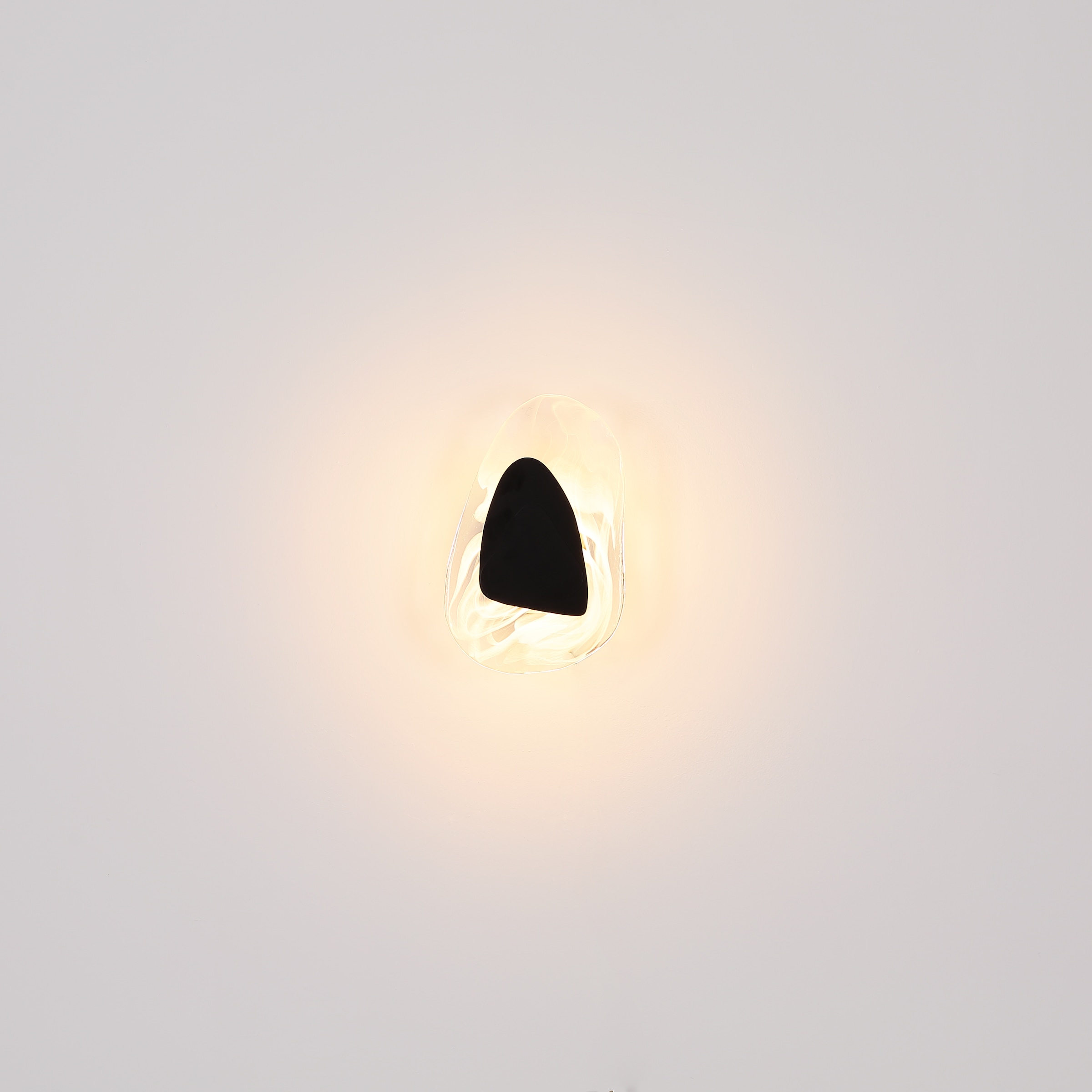 GLOBO LIGHTING LED Wandleuchte »DORSEY«, Leuchtmittel LED-Modul | LED fest integriert, Wandlampe/messingfarben/Glas klar/BxH: 203x315mm