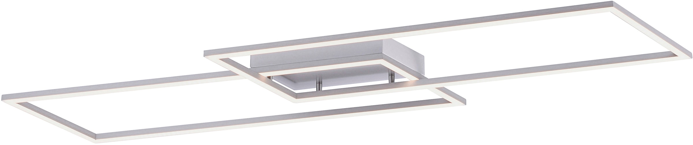 Paul Neuhaus LED Deckenleuchte »Inigo«, 2 flammig, Leuchtmittel LED-Board | LED fest integriert, Stufenlos dimmbar über vorhandenen Wandschalter