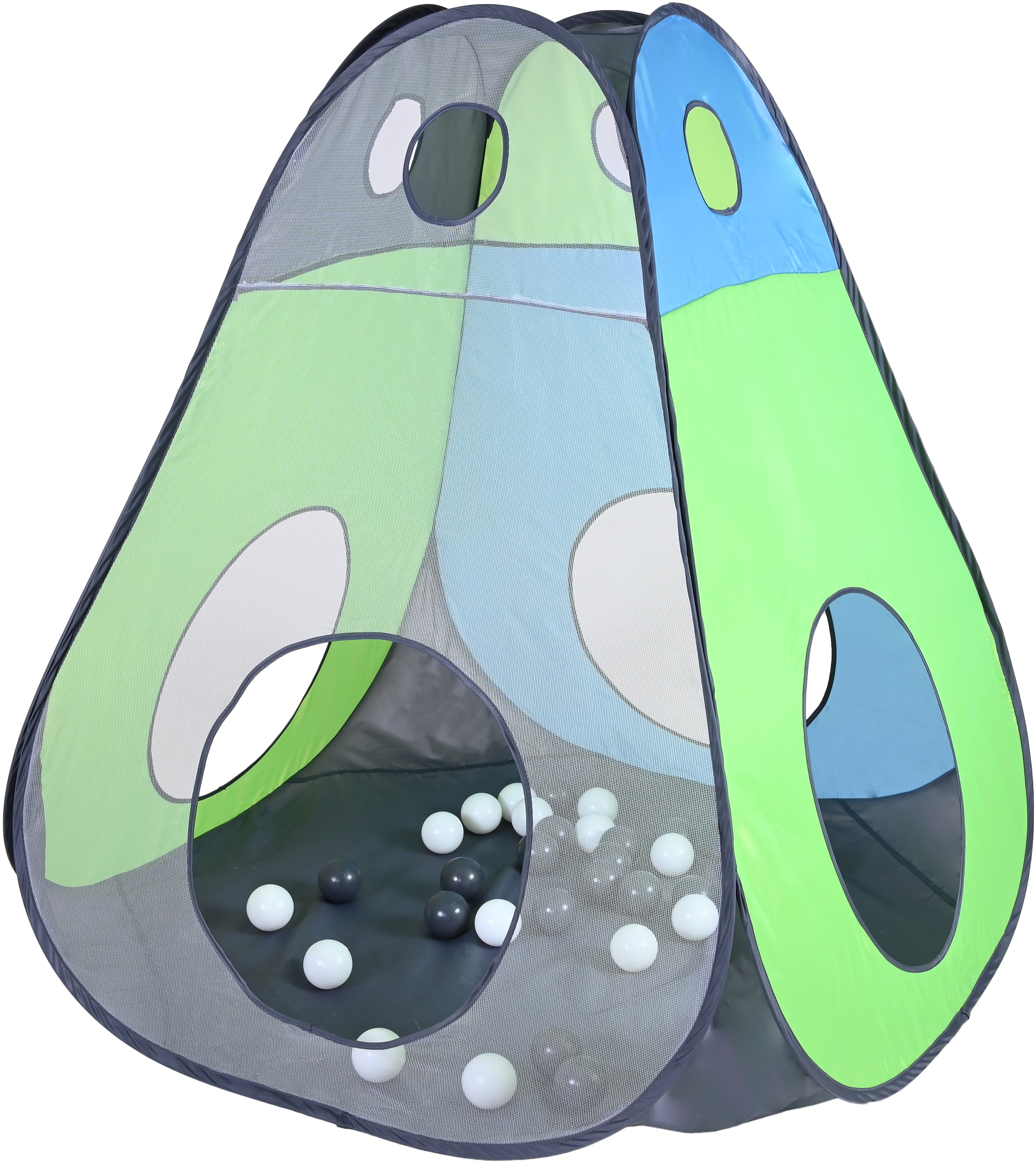 Knorrtoys® Spielzelt »Green-Blue«, mit 30 Bällen