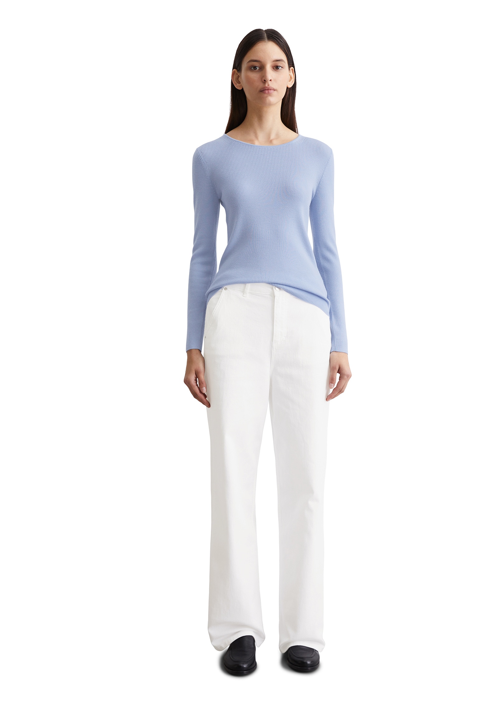 Marc O'Polo Strickpullover »aus feiner Merinowolle«