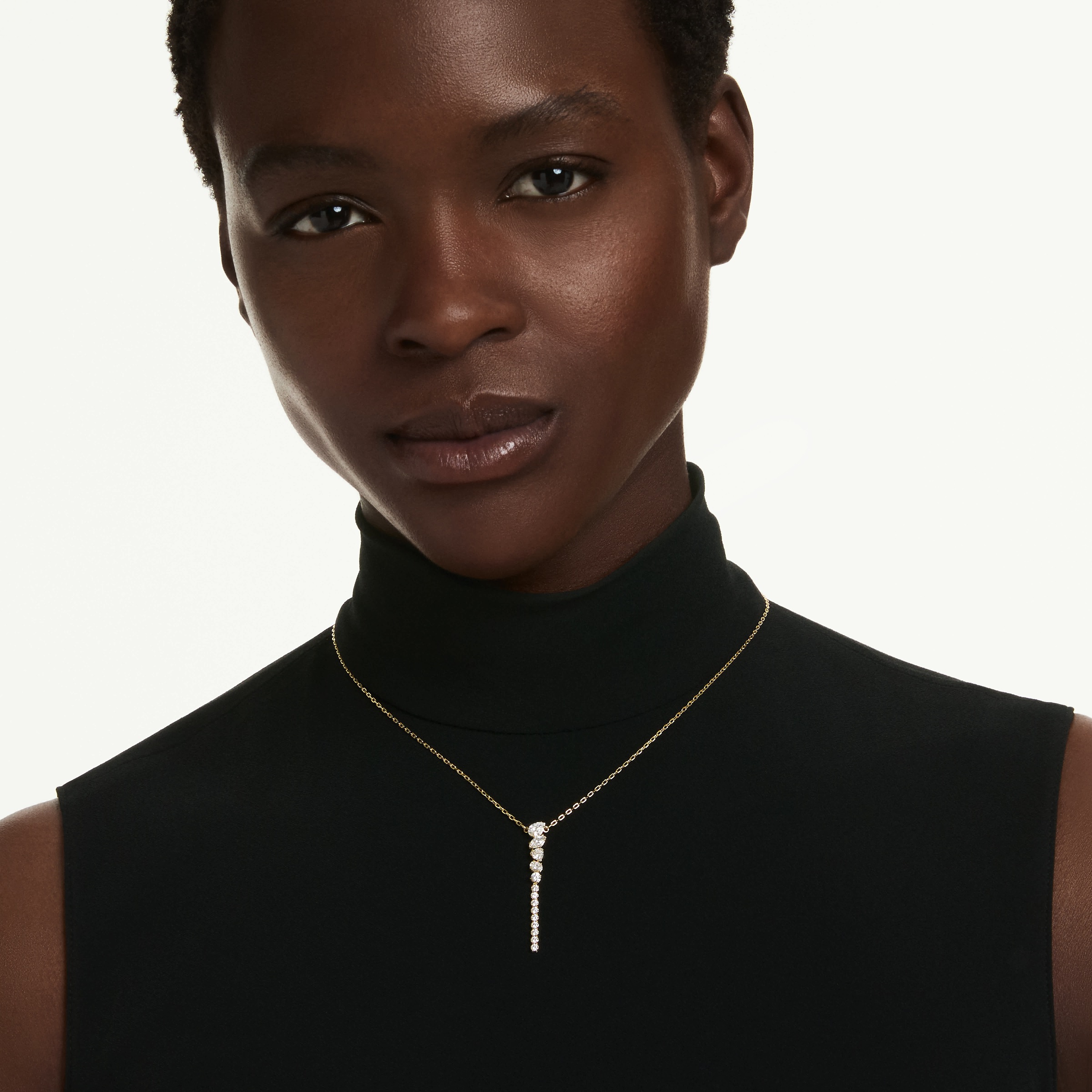 Swarovski Y-Kette »Schmuck Geschenk MESMERA Halskette« mit Swarovski® Kristall