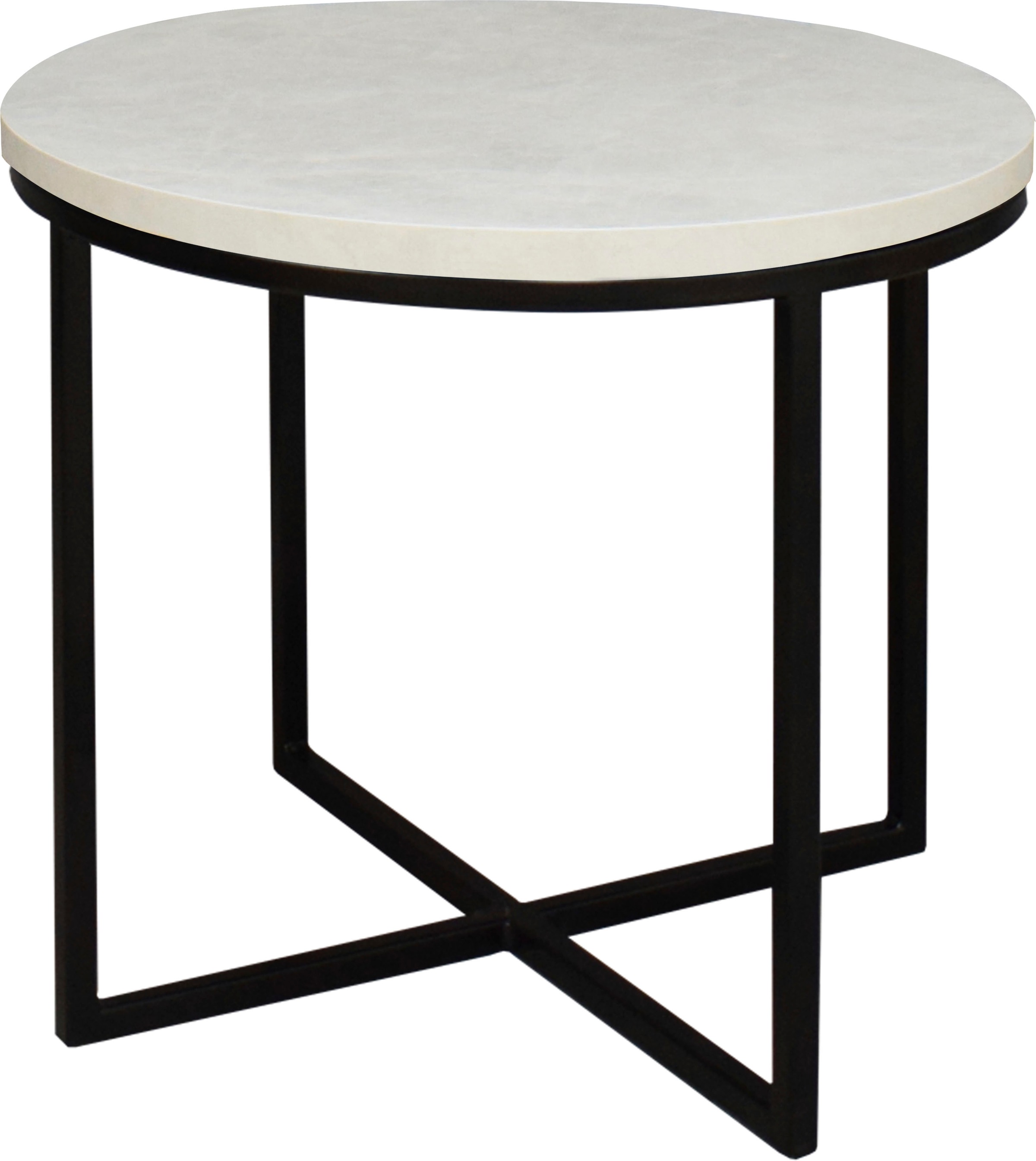 Mäusbacher "Couchtisch rund" Couchtisch rund Durchmesser 60cm, Metallgestell