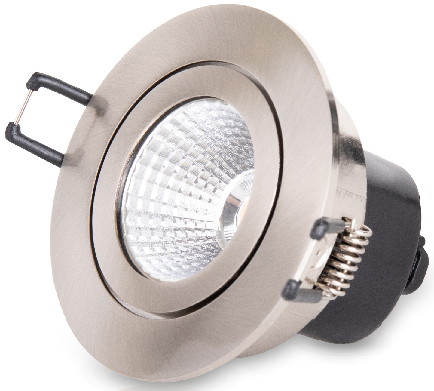 PACO HOME Einbauleuchte "Rita", Ø 8,2cm H: 8,1cm, grau, Leuchten, LED Einbaustrahler Schwenkbar LED Strahler Spotlight Flach dimmbar