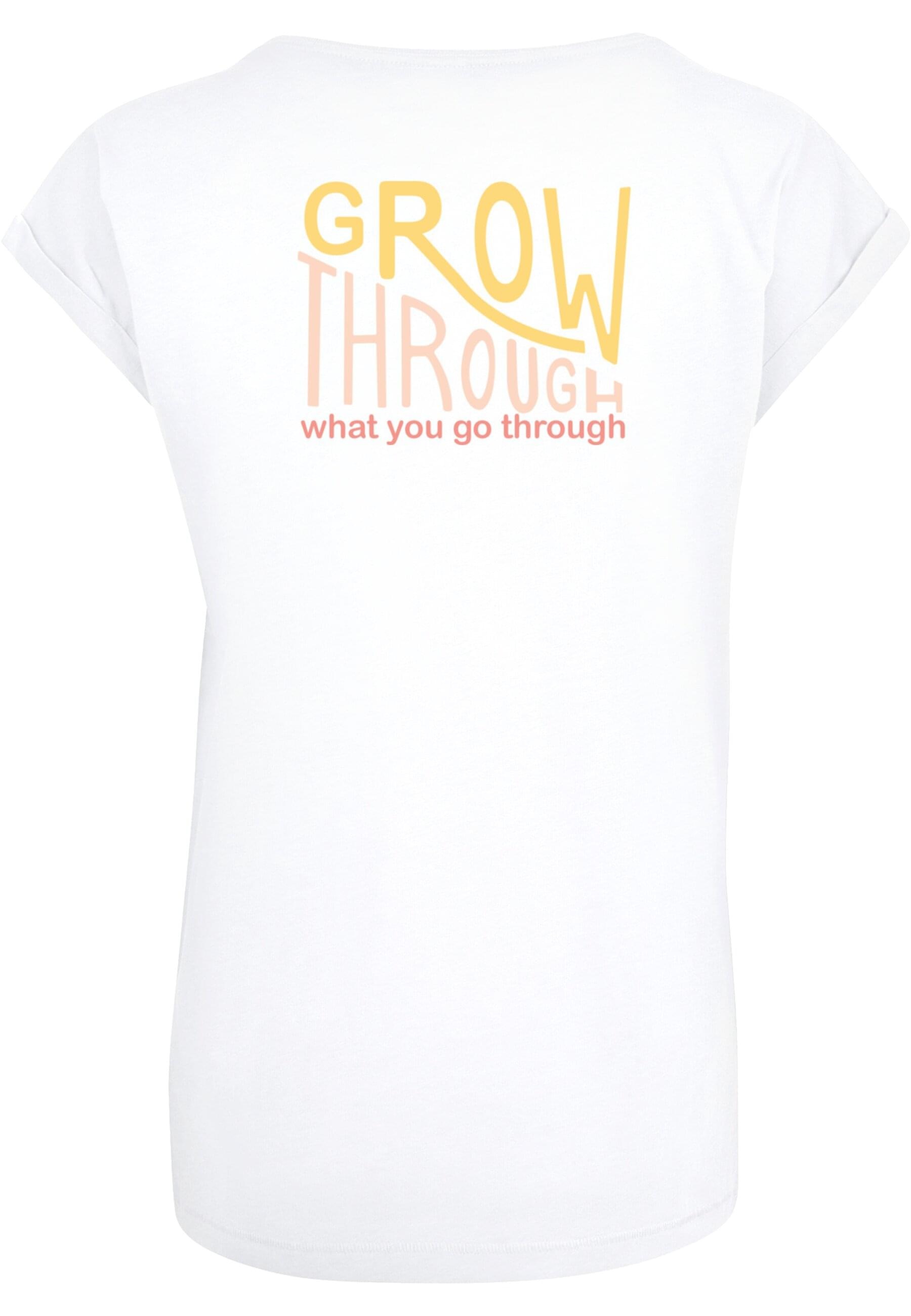 Merchcode T-Shirt "Merchcode Damen Ladies Spring - Grow through 1 T-Shirt" günstig online kaufen