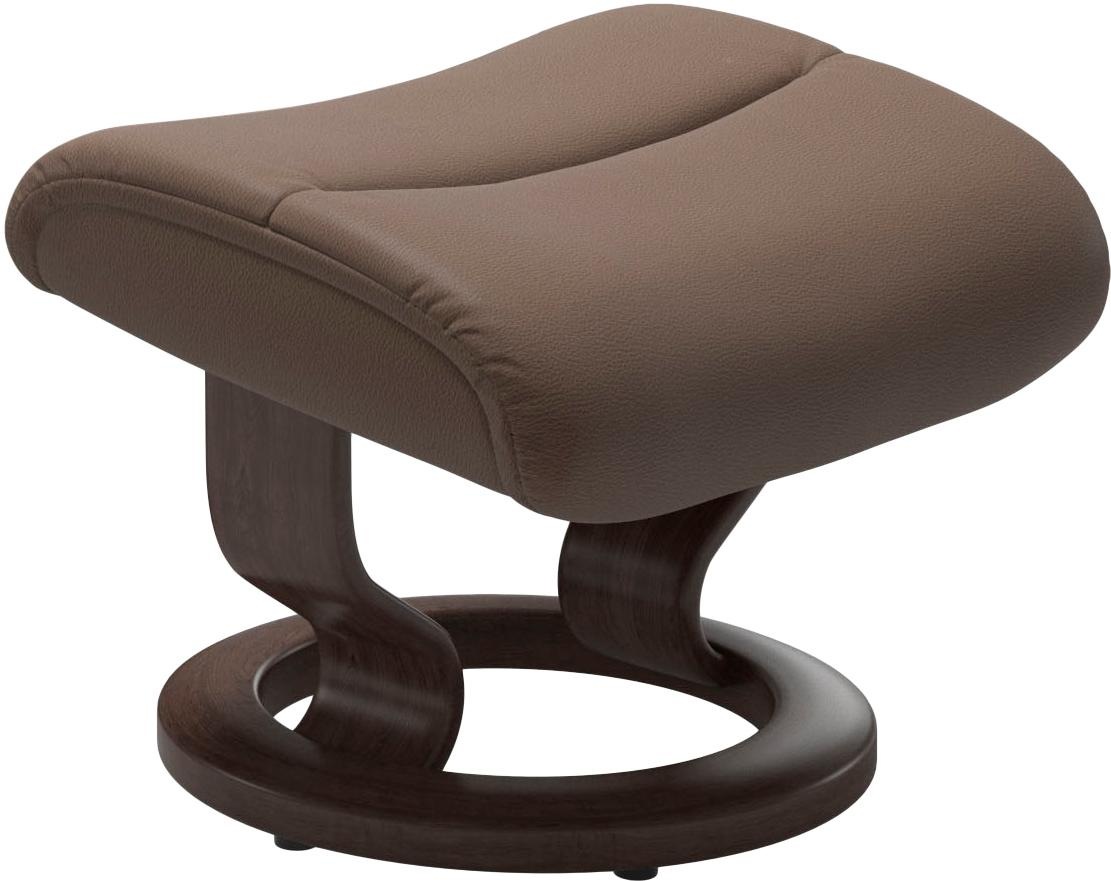 Thumbnail - Stressless "View" Set, Relaxsessel mit Hocker, mit Classic Base, Größe S,Gestell Wenge