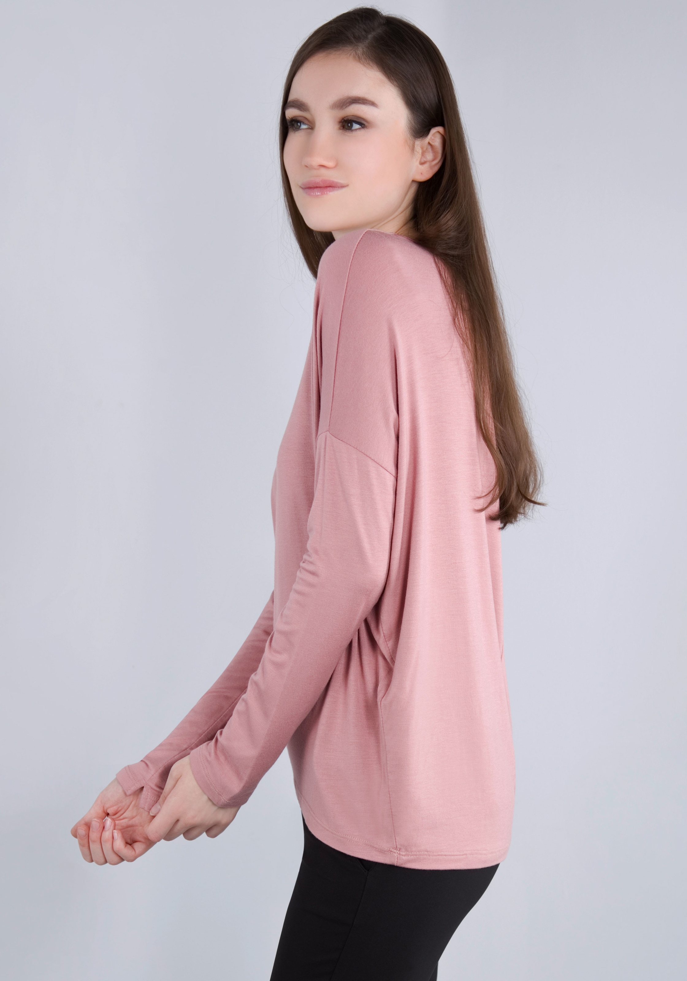 IMPERIAL Langarmshirt, in lässiger "O - Shape" Form
