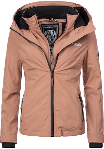 Outdoorjacke »Erdbeere«, mit Kapuze