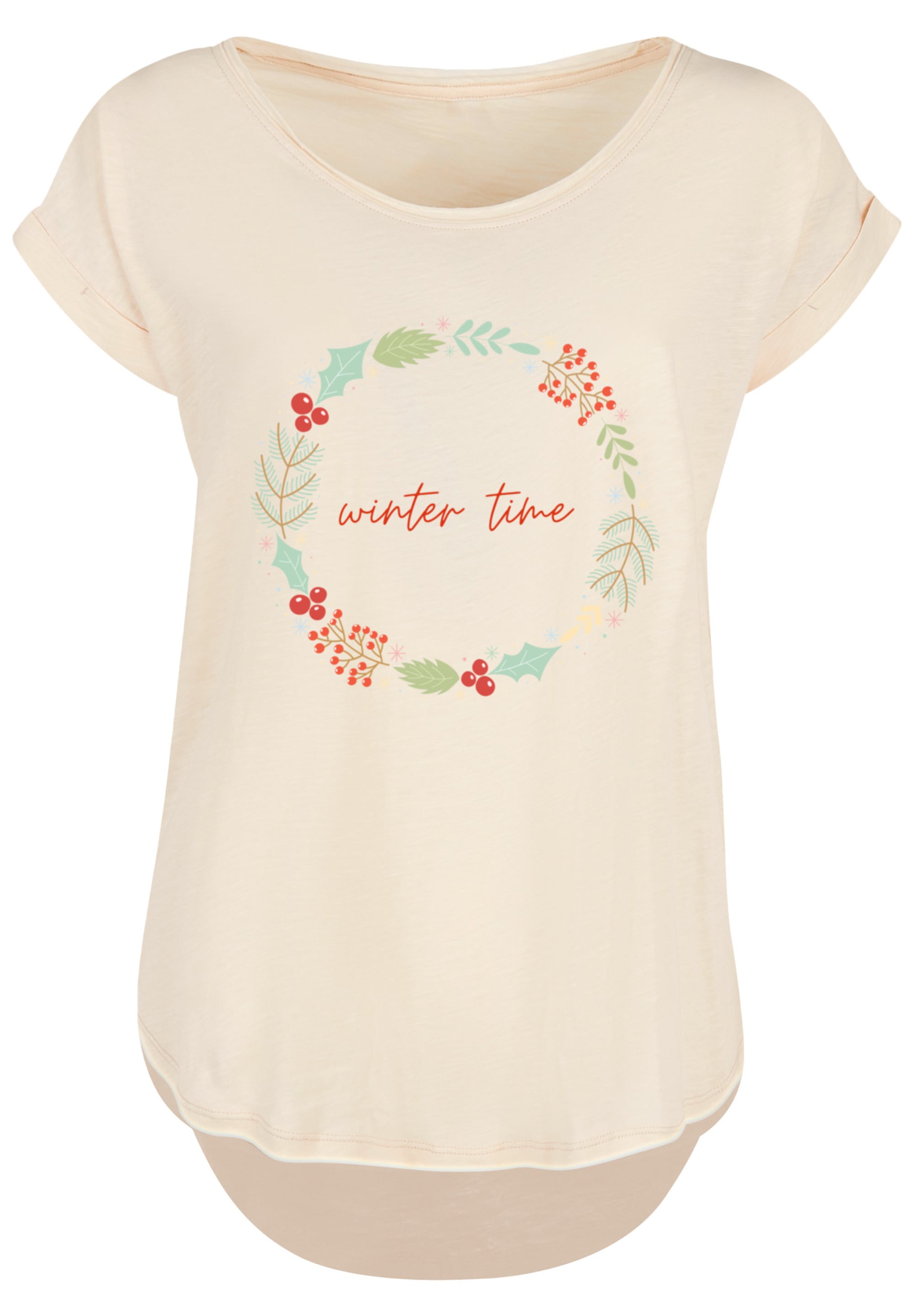 F4NT4STIC T-Shirt »Winter Time«, Print
