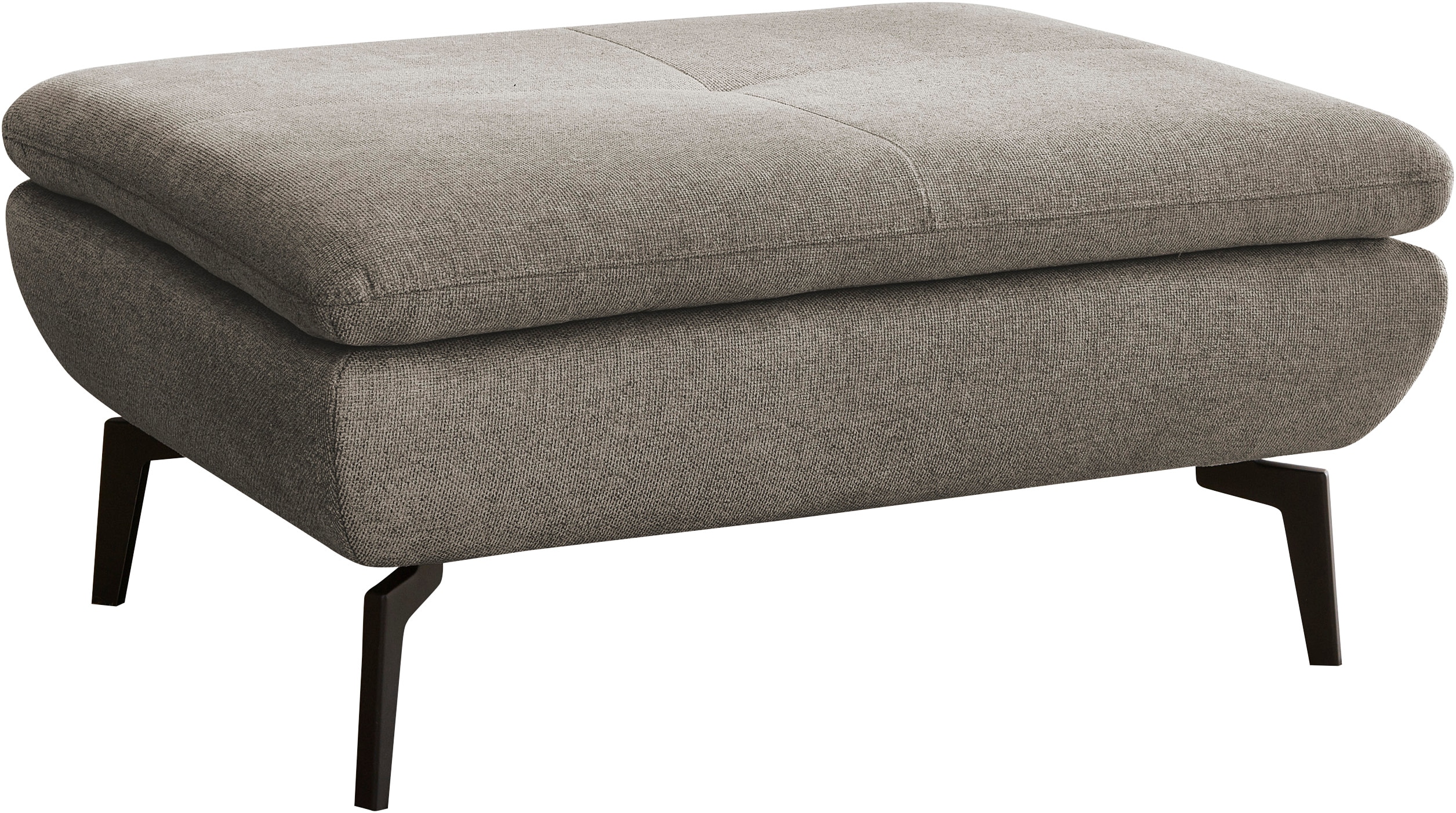 Die PlanBar Hocker "MP-IN23002" 1 Stk. tlg. hochwertige Kaltschaumpolsterung, stylische Metallfüße