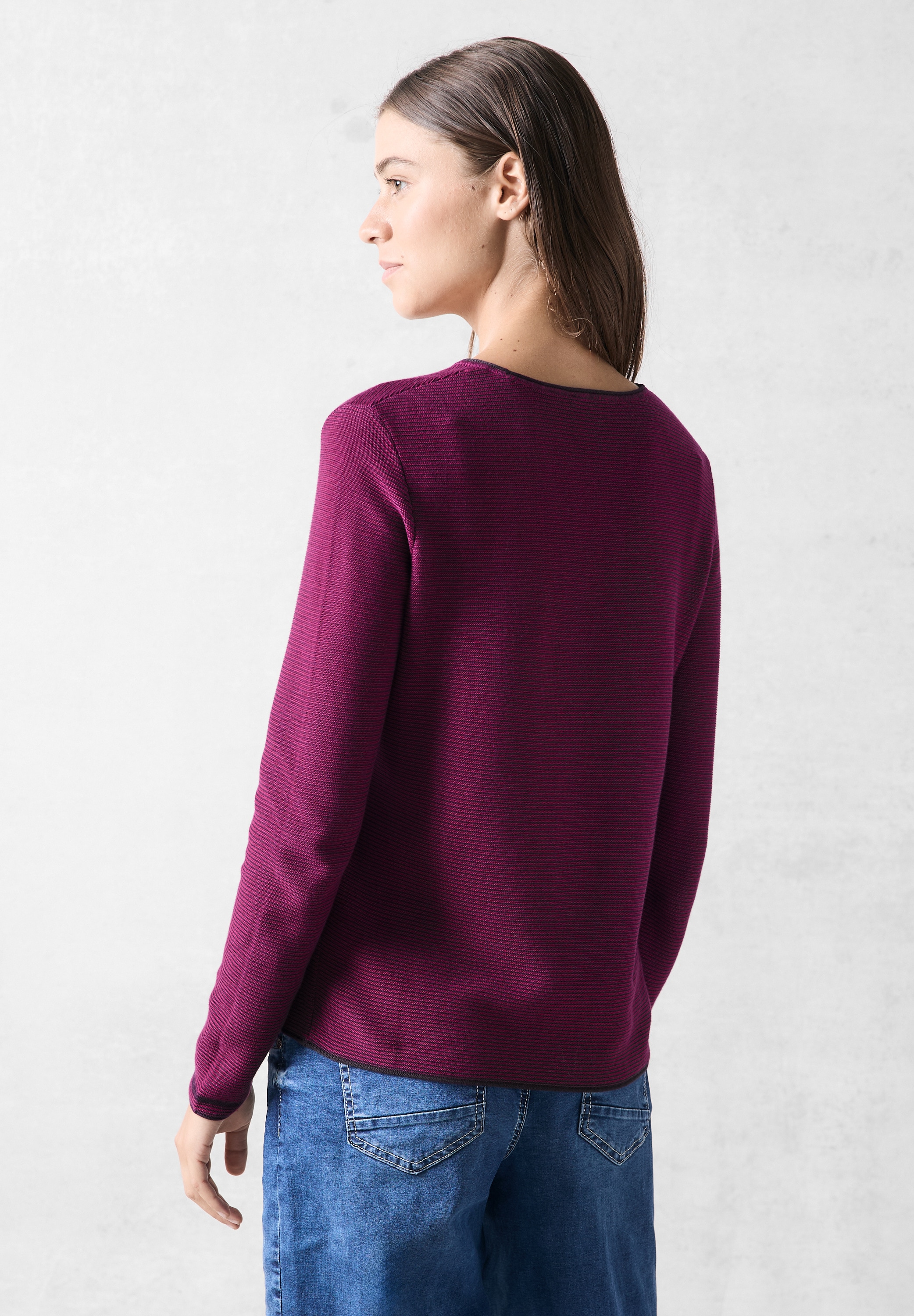 Cecil Strickpullover, Feinstrick