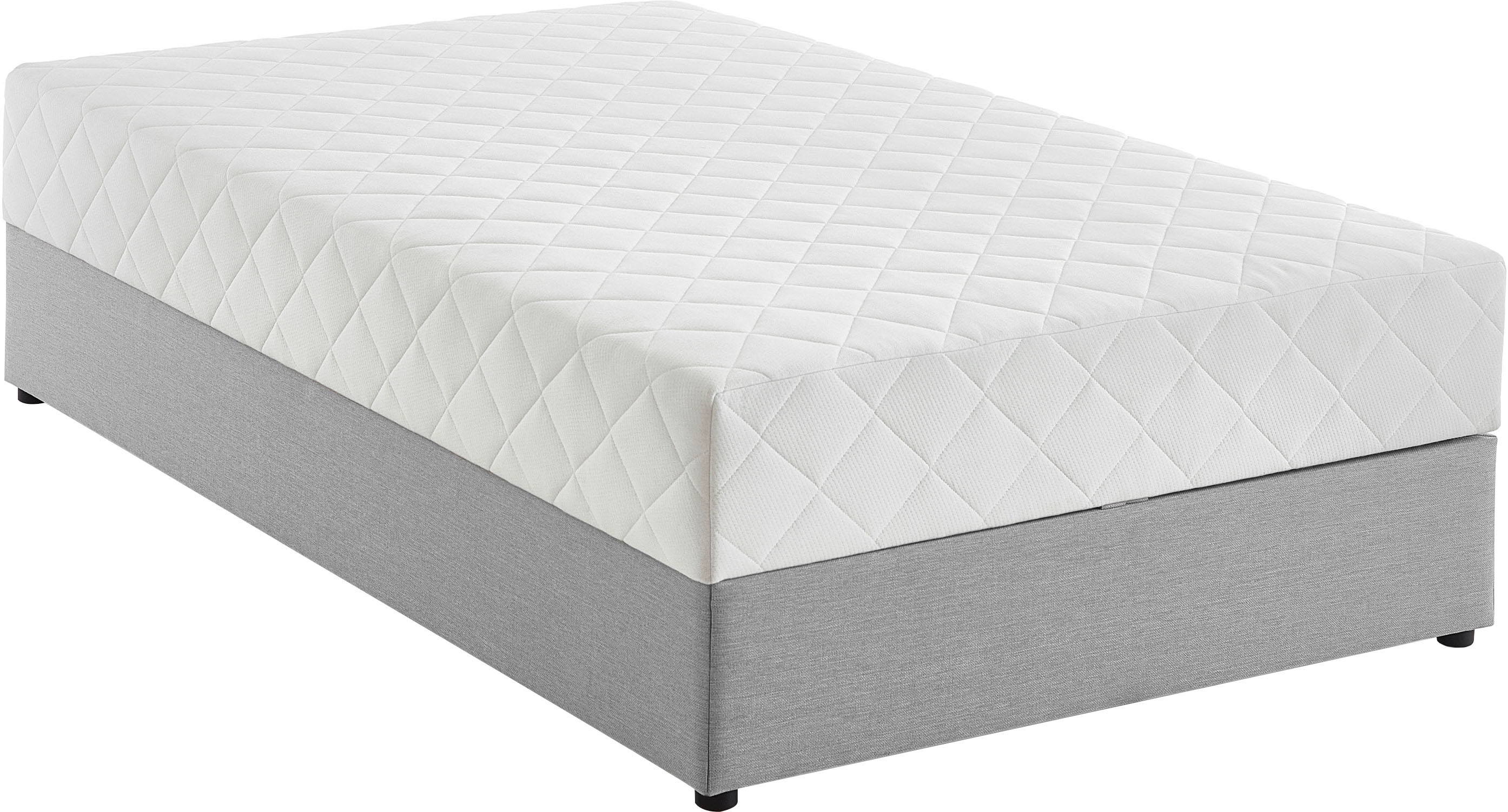 ATLANTIC home collection "BELINA" mit Taschenfederkernmatratze und geräumigem Bettkasten