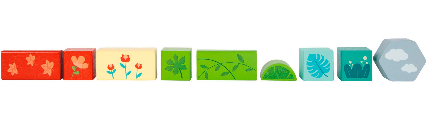 Small Foot Spielbausteine »Holzbausteine, Jungle Friends«