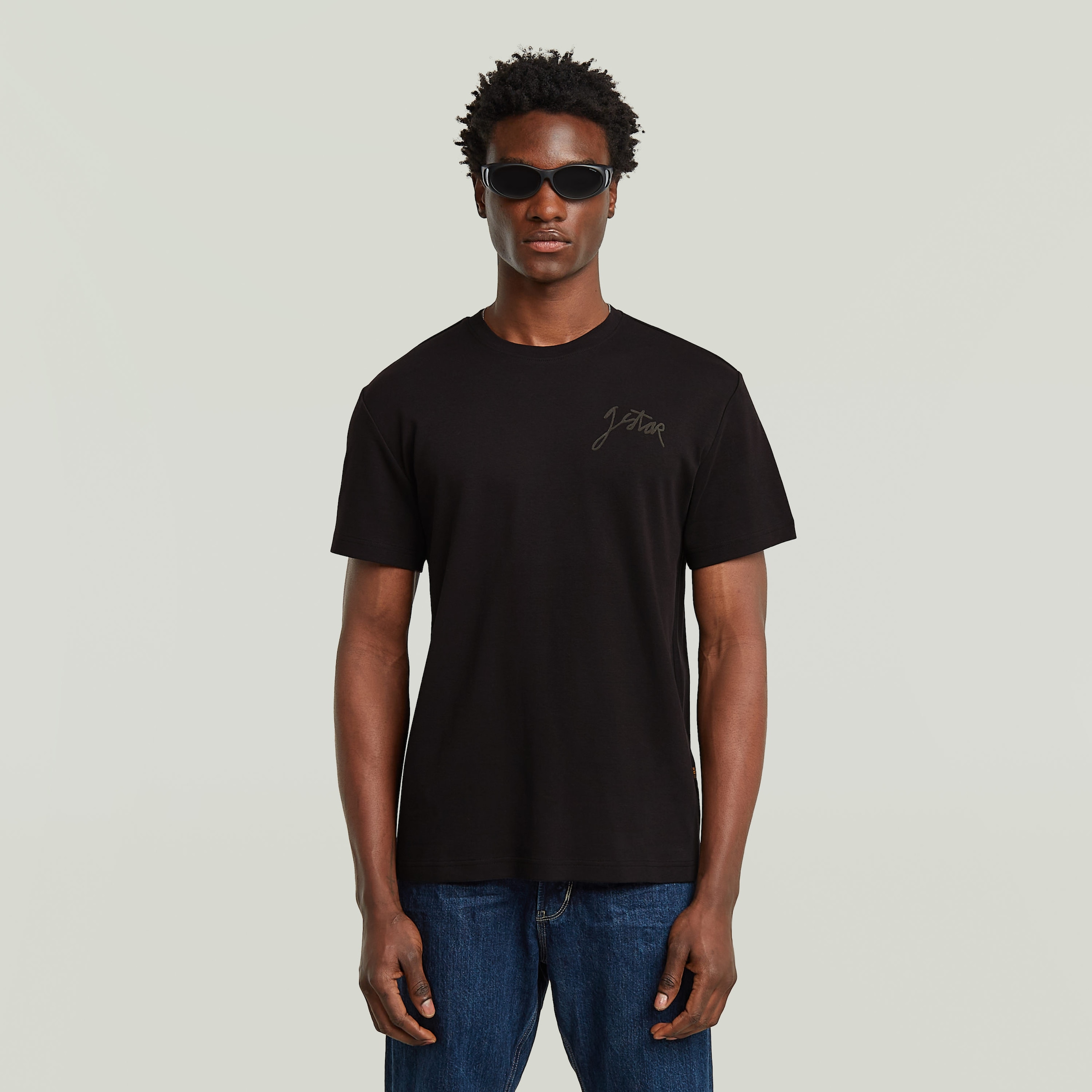 G-STAR T-Shirt "Script", mit Rundhals, aus Baumwolle günstig online kaufen