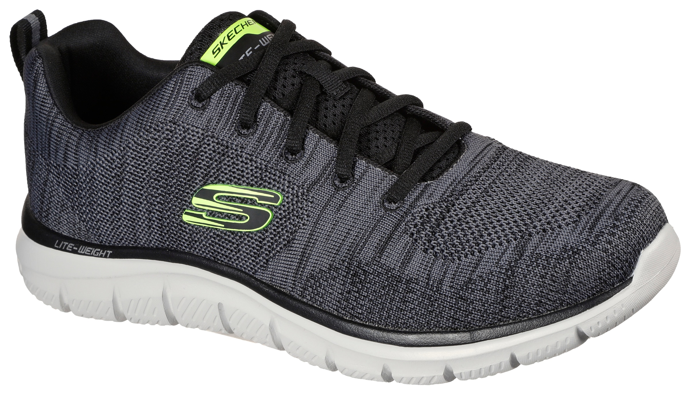 Skechers Sneaker »TRACK«, Freizeitschuh, Halbschuh, Schnürschuh mit gepolsterter Innensohle