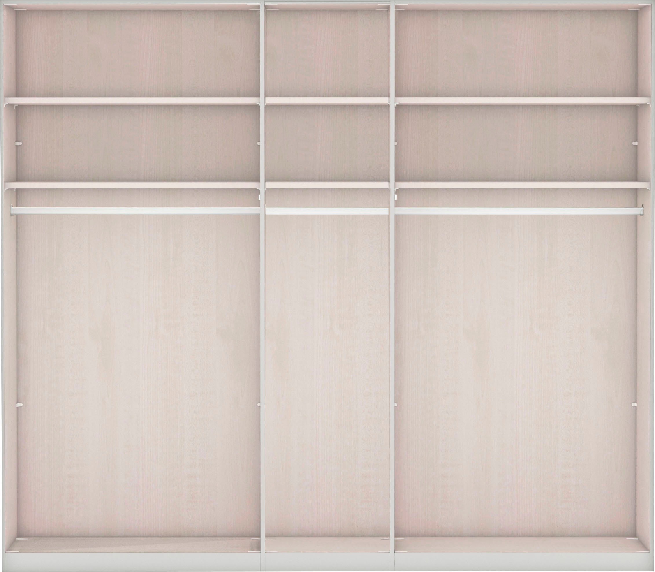 Thumbnail - WIEMANN Kleiderschrank "Mainau" mit Holz- und Spiegeltüren