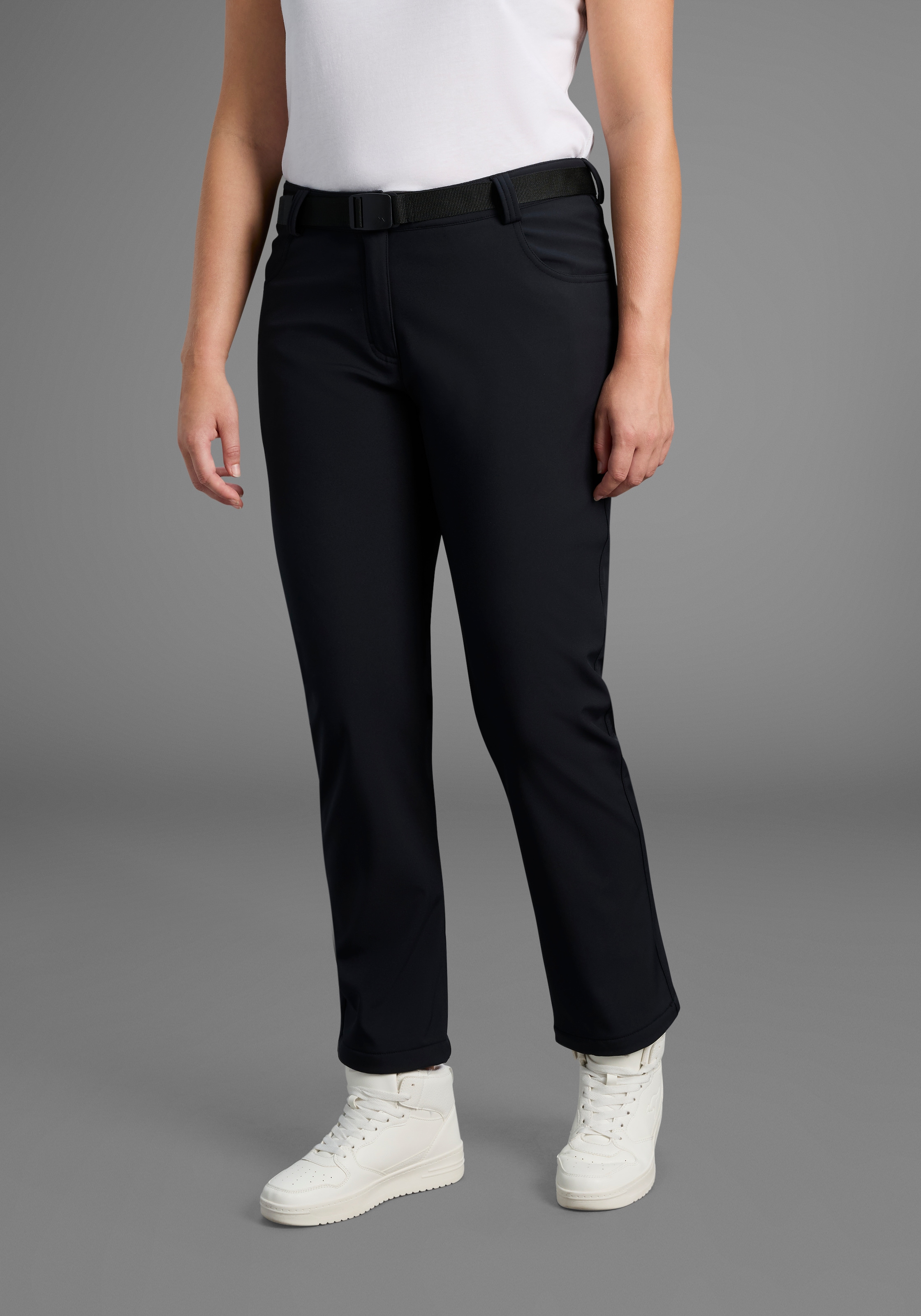 Maier Sports Outdoorhose "DA-HOSE EL. SOFTSH. PERLIT W" günstig online kaufen