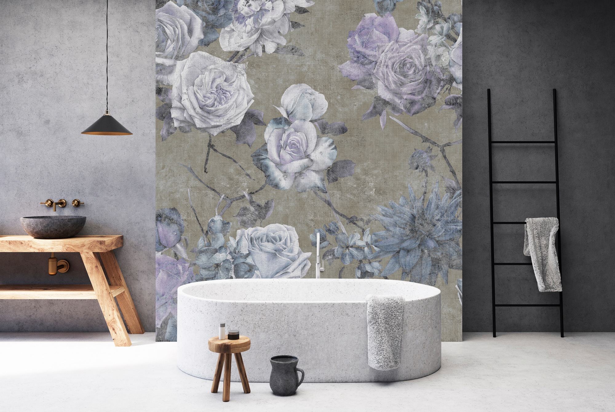 living walls Fototapete »Walls by Patel Sleeping Beauty 1« glatt Vlies, Wand, Schräge