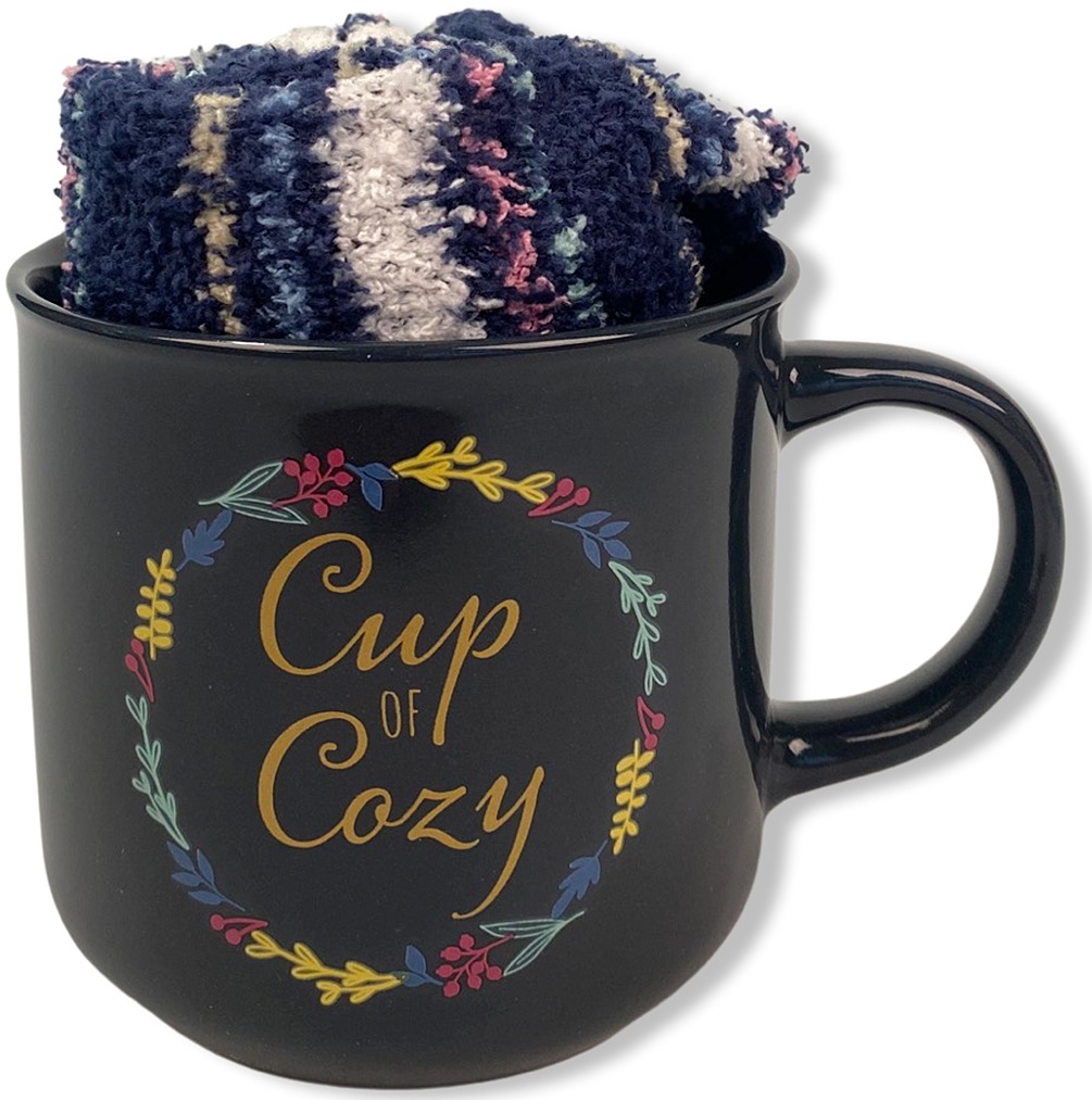 Capelli New York Kuschelsocken, (1 Tasse und 1 Paar Socken), Geschenkset mi günstig online kaufen