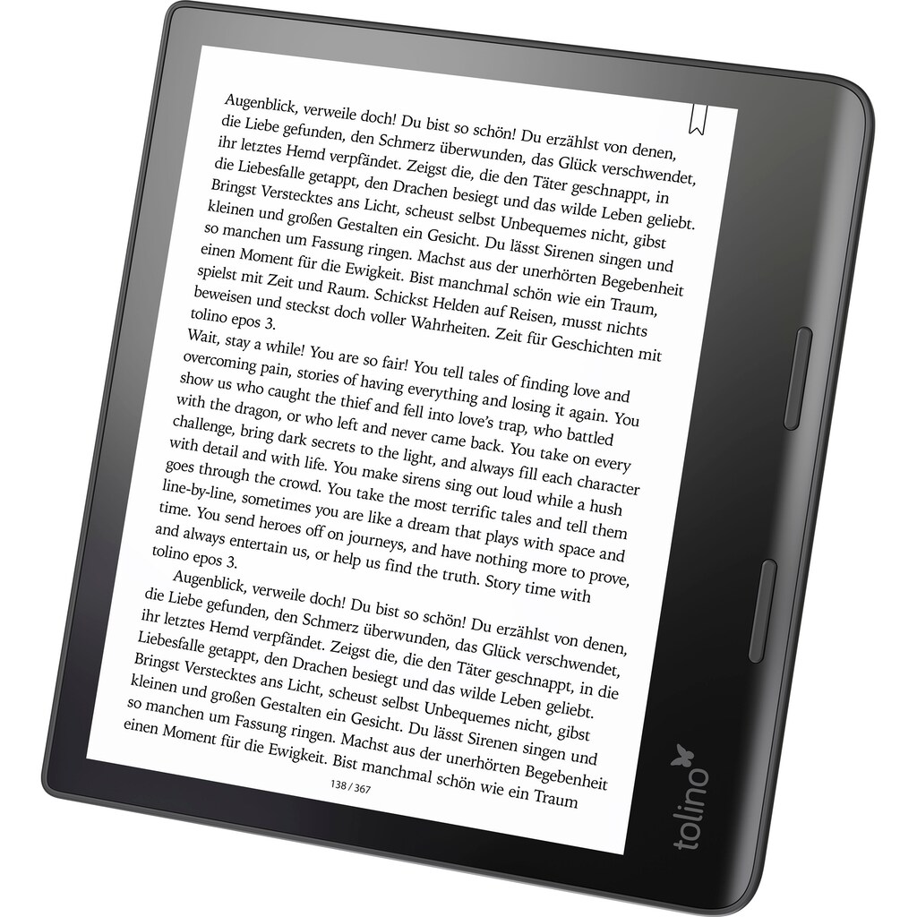 Tolino E-Book »epos 3«