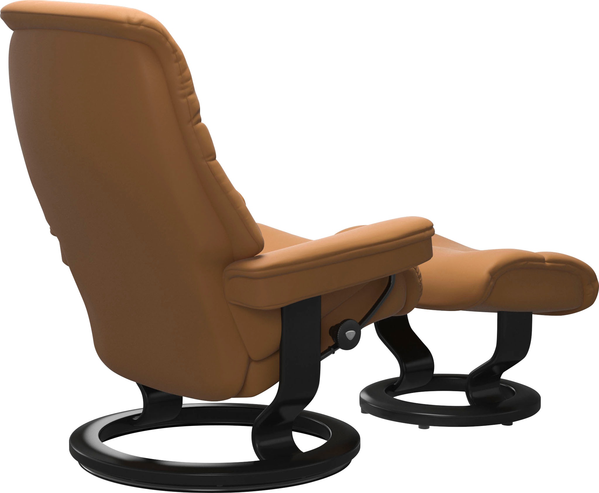 Thumbnail - Stressless Relaxsessel "Sunrise" Relaxsessel mit Hocker, mit Classic Base, Größe S, Gestell Schwarz