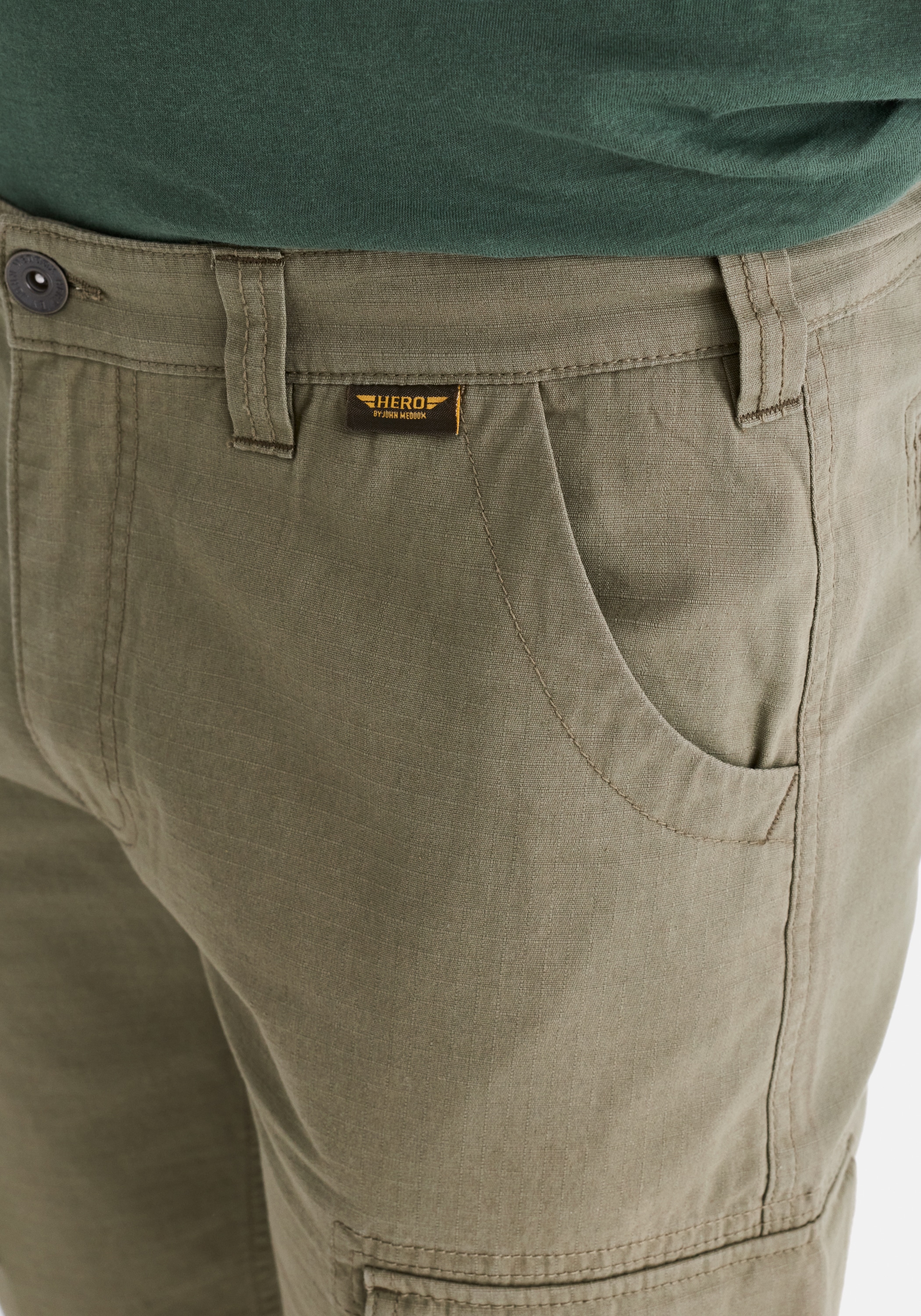 HERO by John Medoox Cargobermudas »Trekking Cargo Bermuda Shorts«  Bermuda Casual Funktionsqualität für Herren