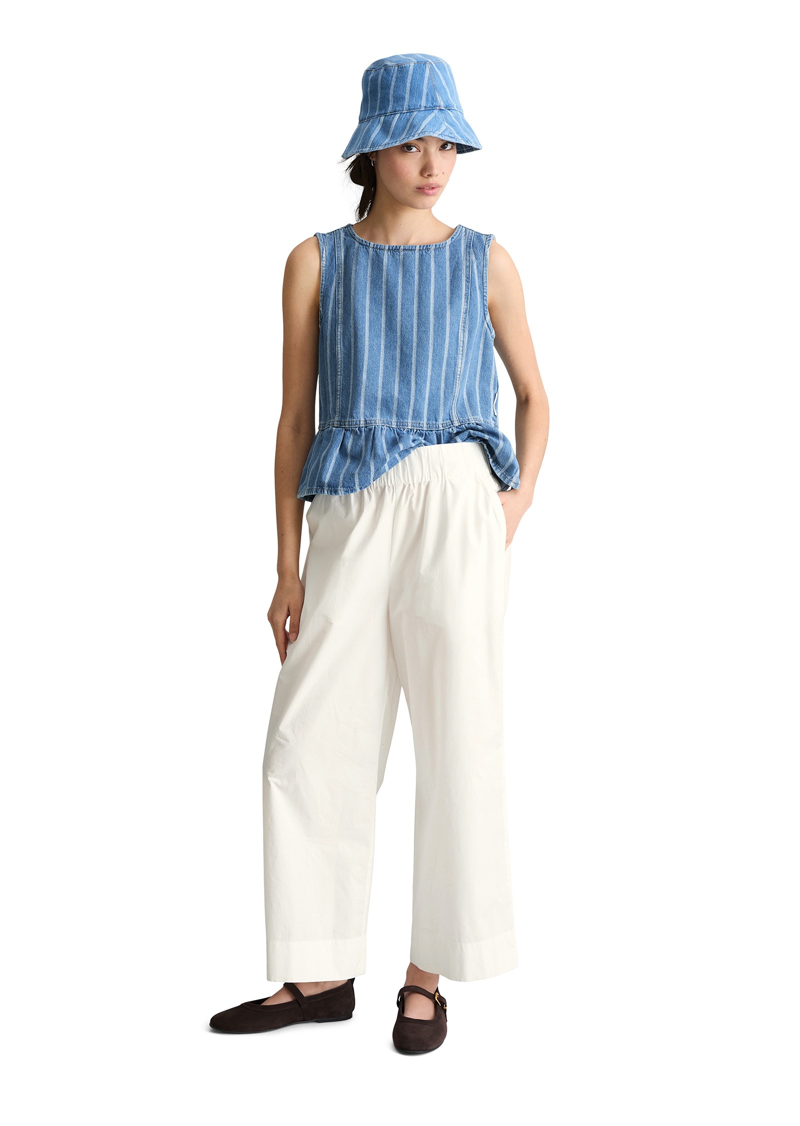 Marc O'Polo DENIM Chinohose »aus Papertouch-Popeline«