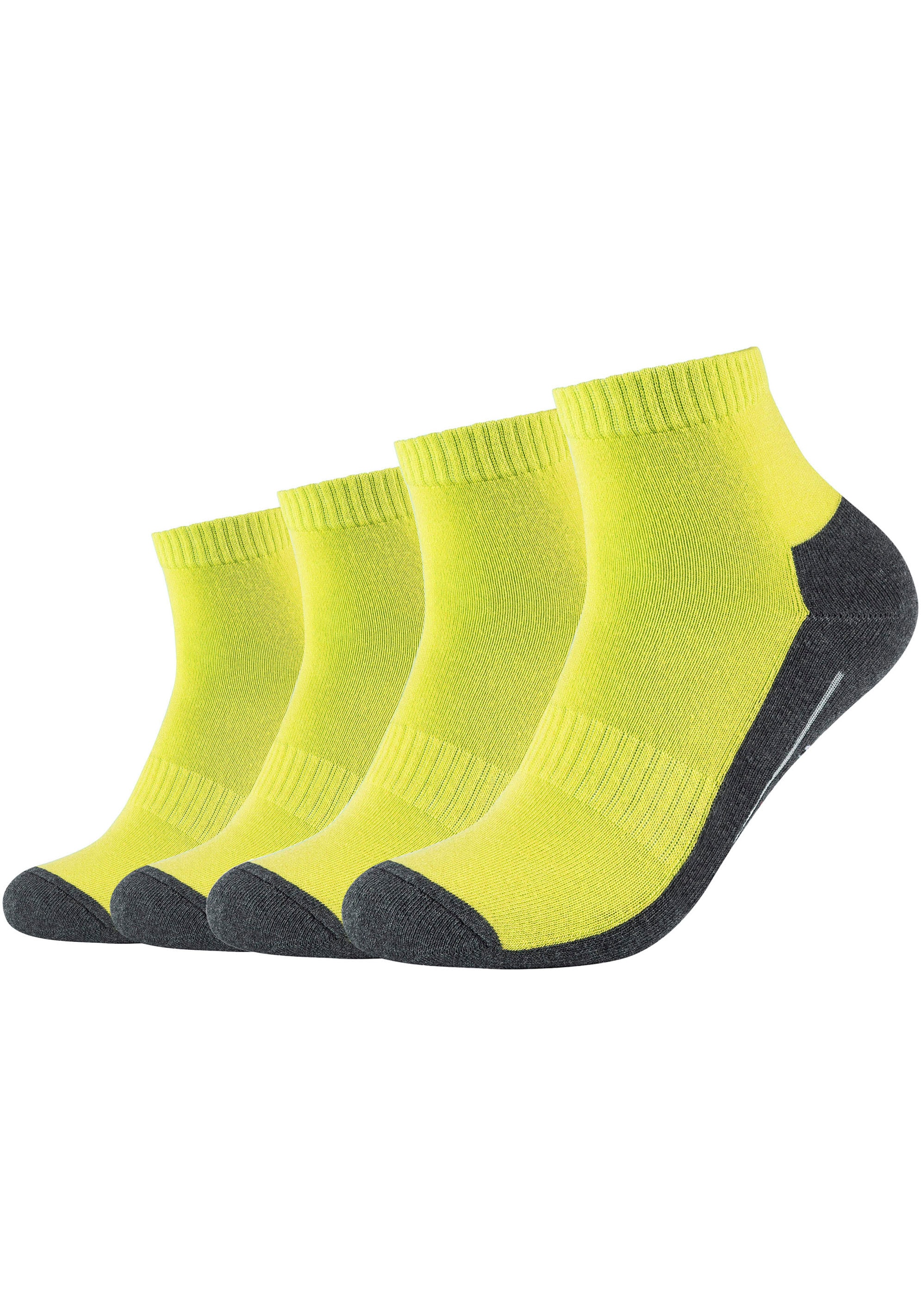 Camano Kurzsocken "function" 4 Paar, 4 Paar tlg. mit entlastender Halbplüsc günstig online kaufen