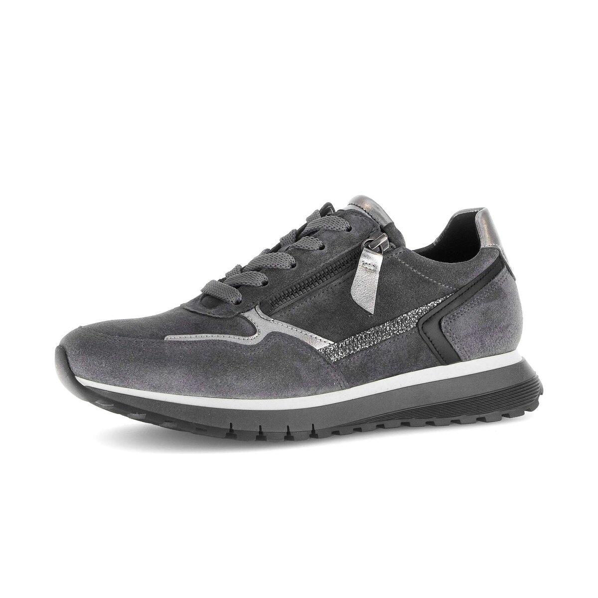 Gabor Sneaker "Sneaker low Materialmix Leder" günstig online kaufen