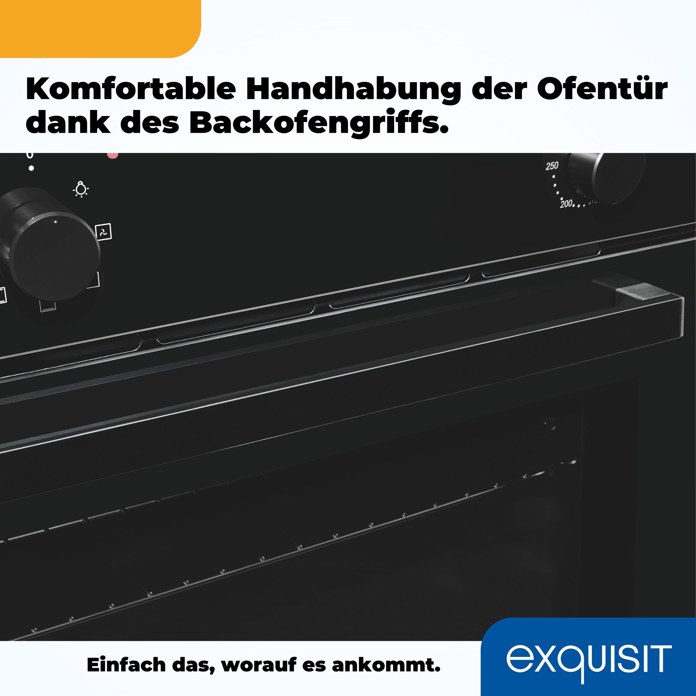 exquisit Einbaubackofen  »EBE255-U-020«