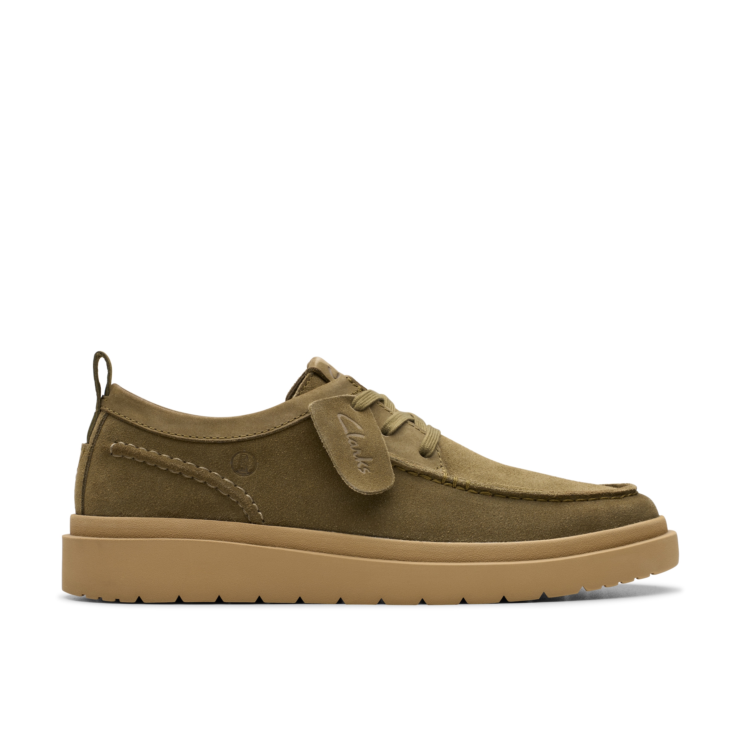 Clarks Schnürschuh »Polden Moc«, Schnürschuh, Business Schuh, Mokassin im Casual Look