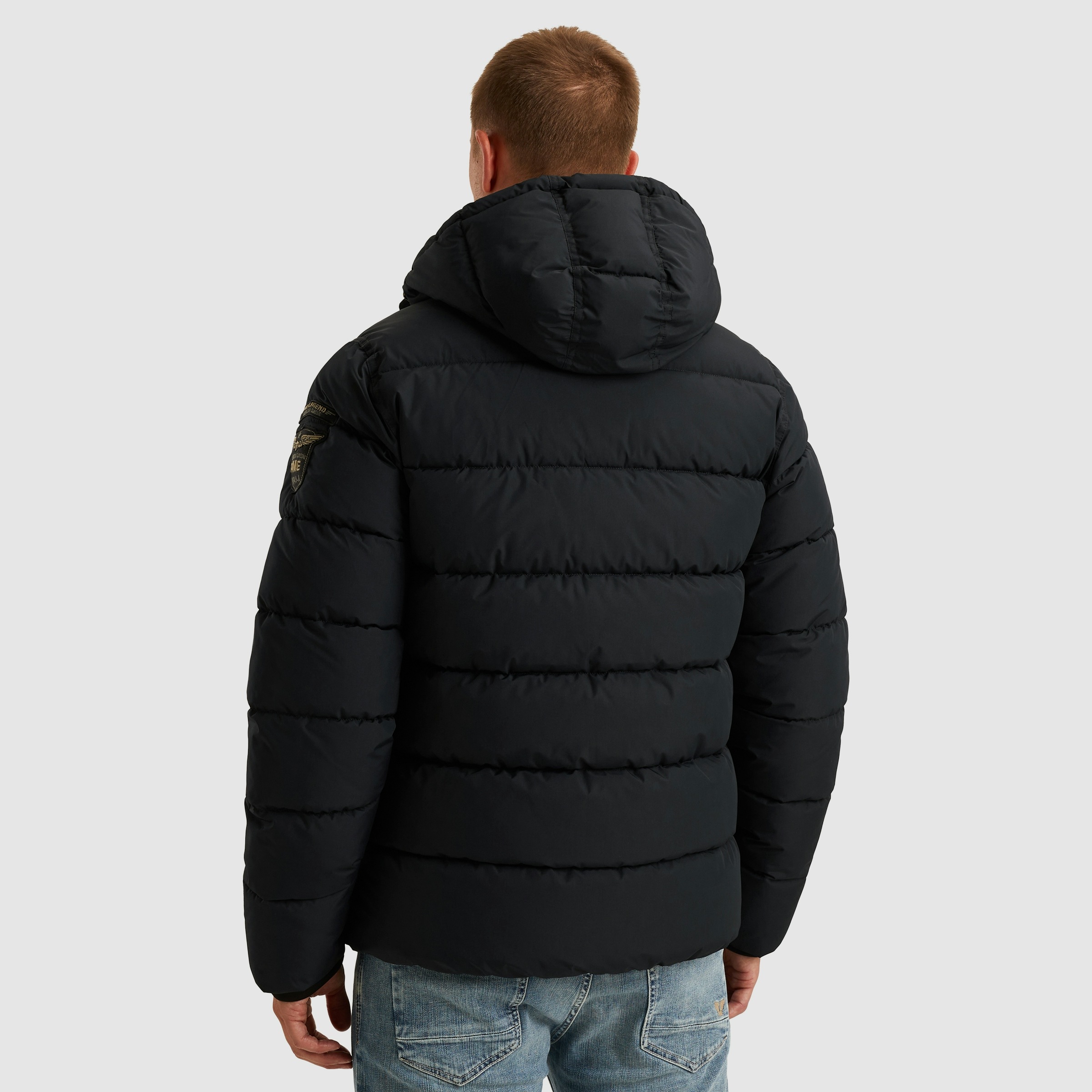 Thumbnail - PME LEGEND Steppjacke mit Kapuze mit Kapuze und Logo-Badges