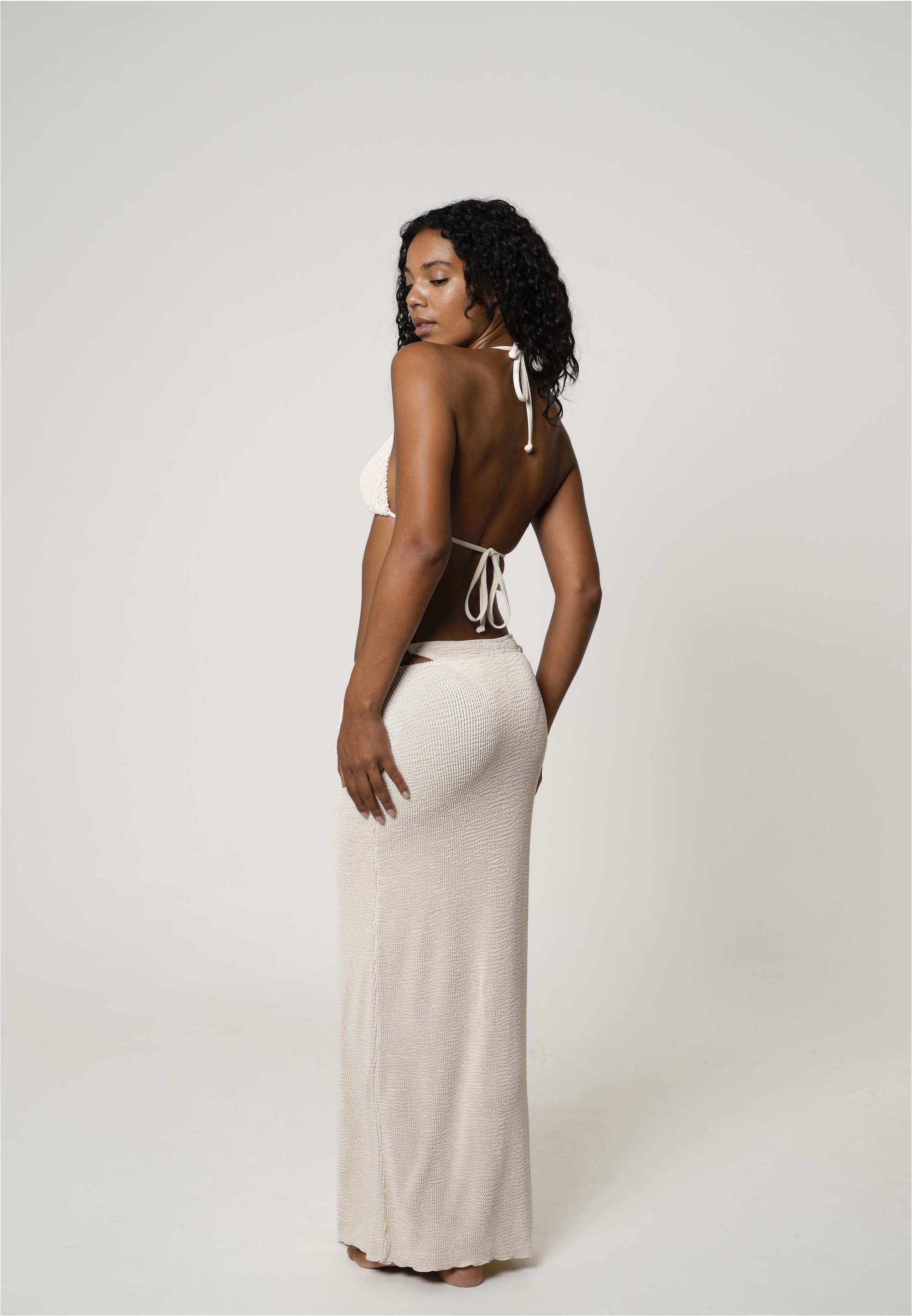 Moda Minx Sommerrock »Scrunch«, aus strukturiertem Scrunch-Material