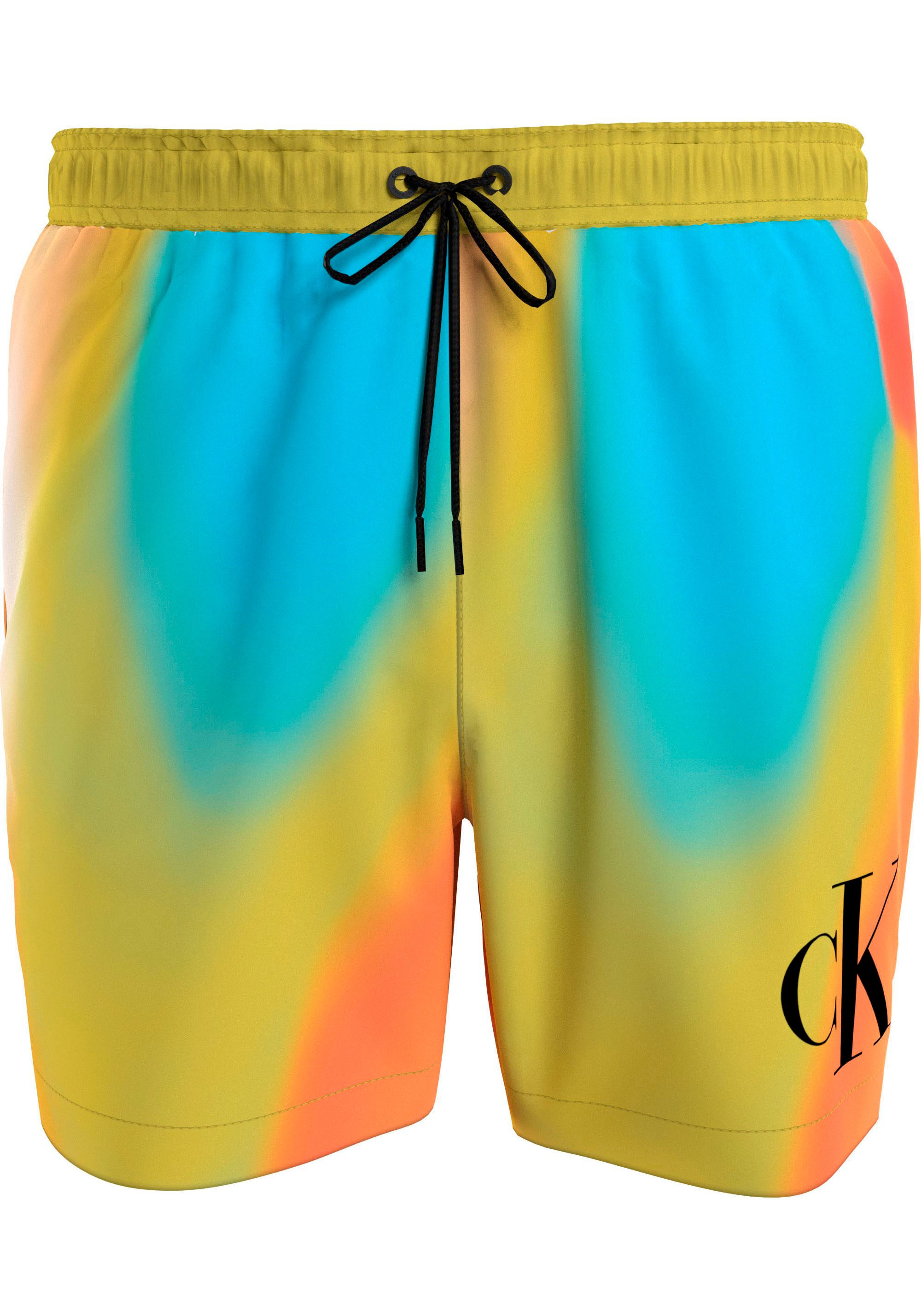 Calvin Klein Swimwear Badehose su Muster