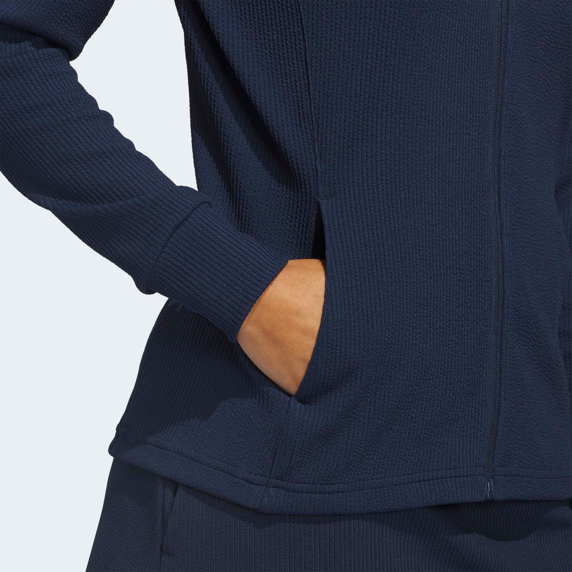 Trainingsjacke ADIDAS PERFORMANCE "W TXTR JKT", Gr. XXL, collegiate navy, Obermaterial: 91% Polyester, 9% Elasthan, normal, Jacken Trainingsjacke 2