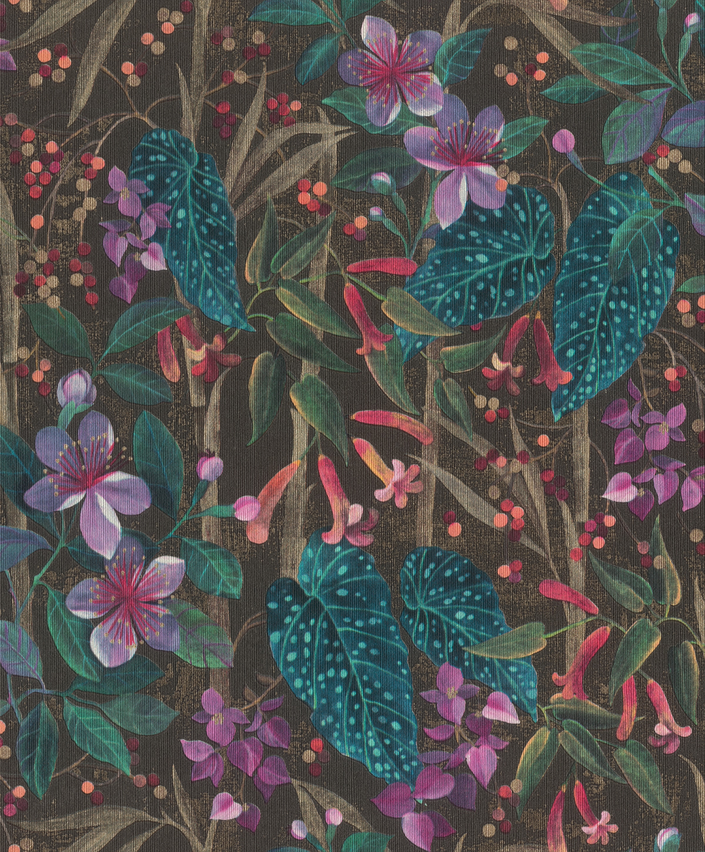 Rasch Vliestapete »Vliestapete Curiosity 538236«, botanisch, Pflanzen