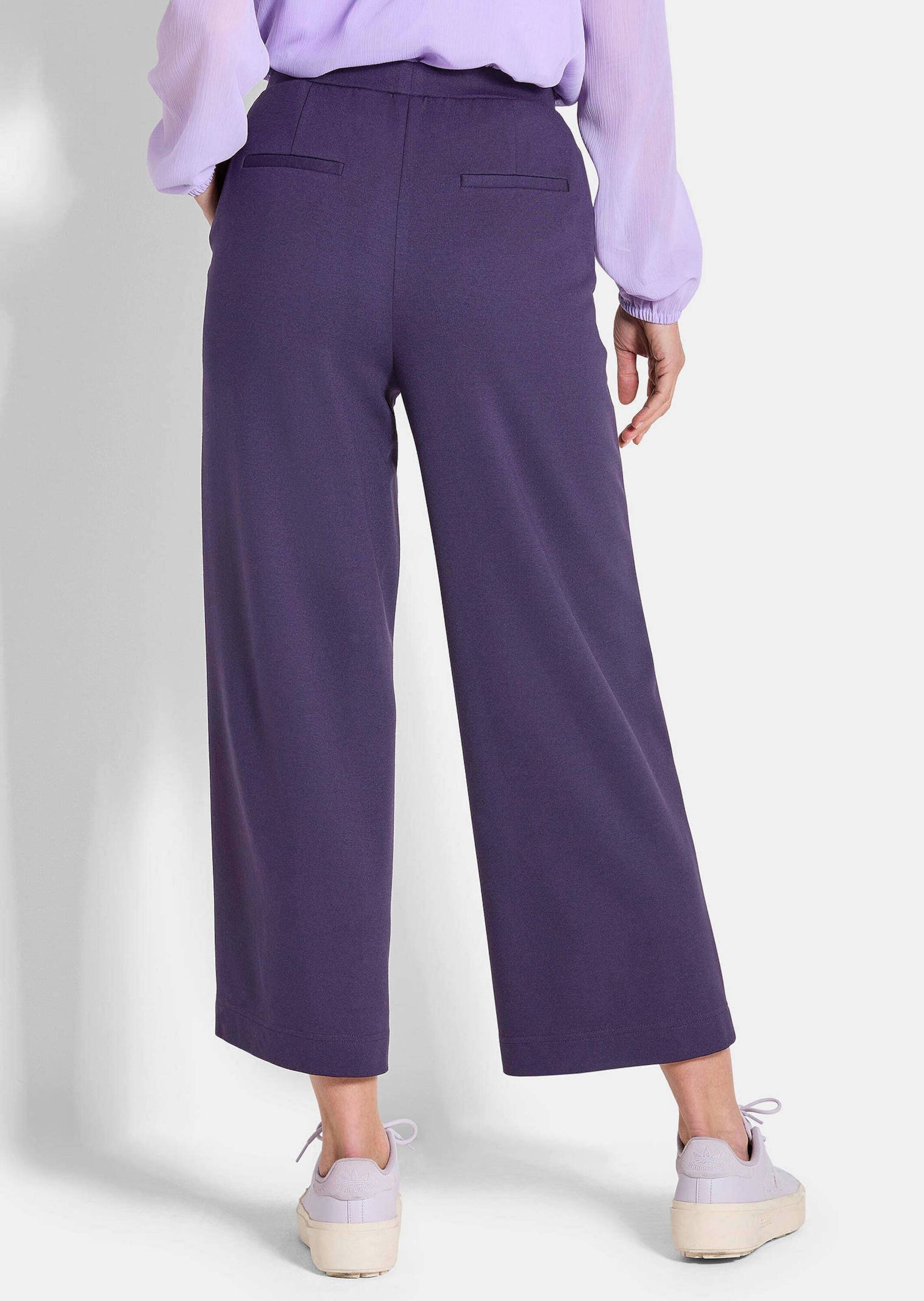 GOLDNER 7/8-Hose »Jersey-Culotte VERA mit Biesen«