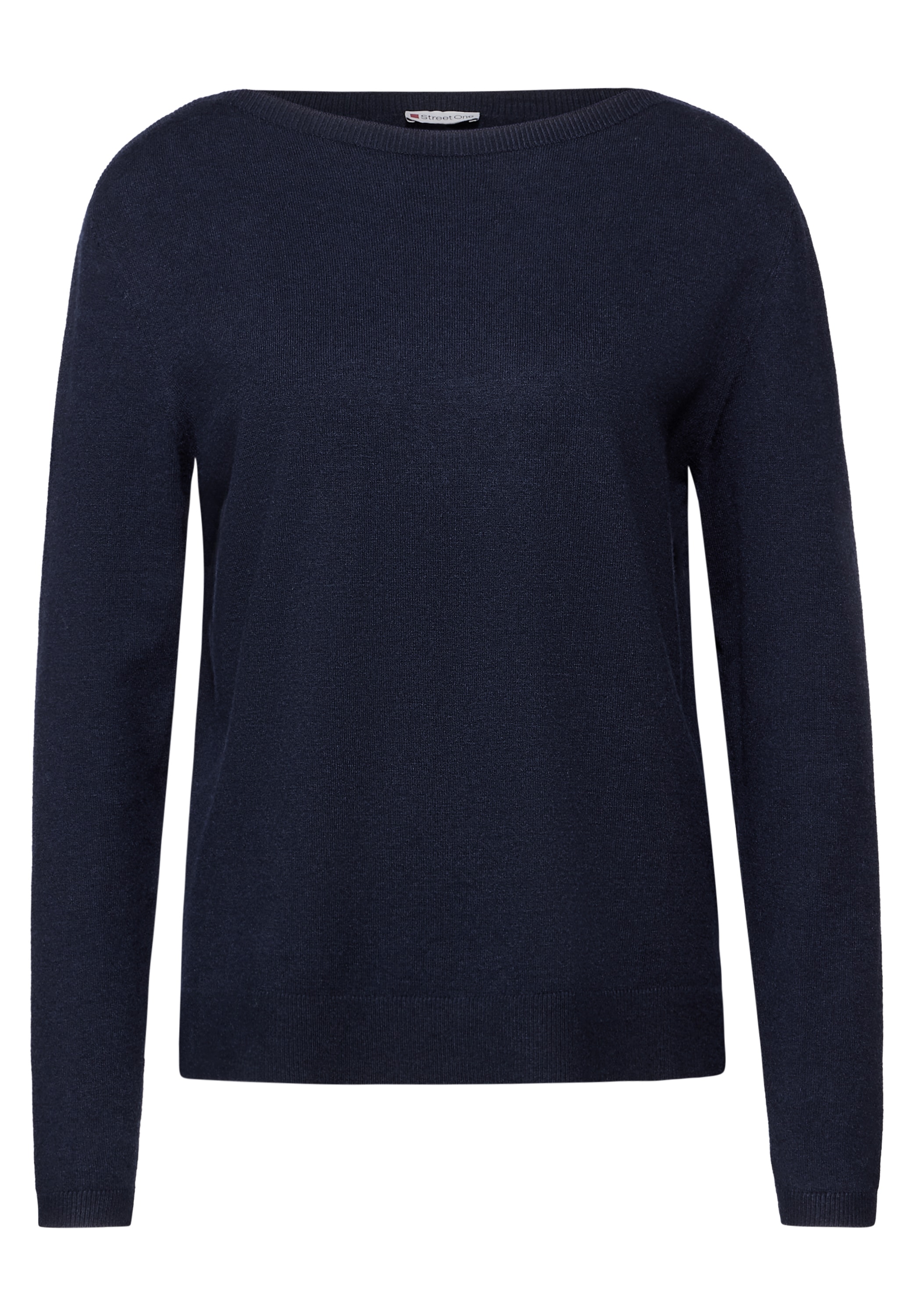 STREET ONE Strickpullover, aus Feinstrick