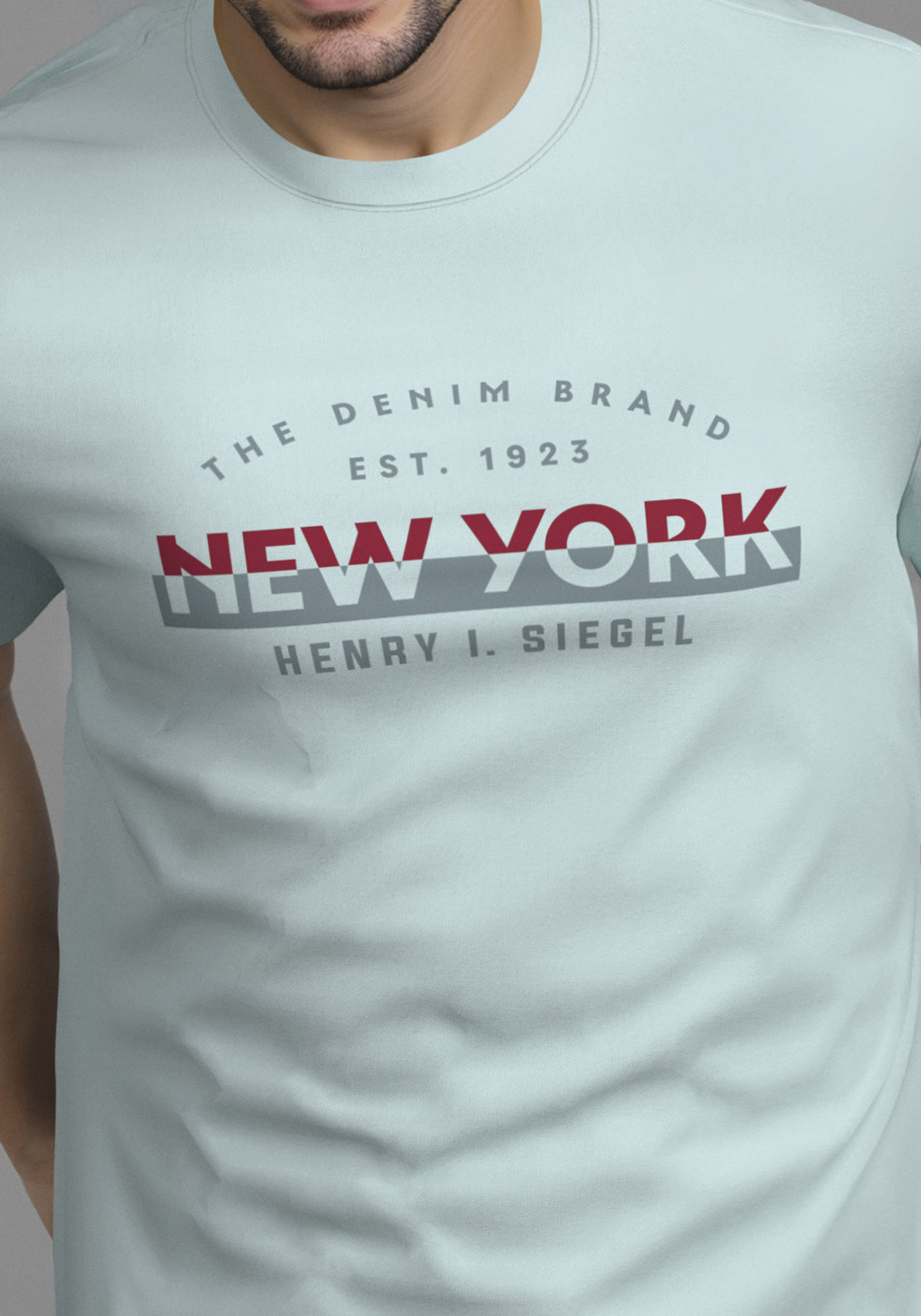 Thumbnail - H.I.S Rundhalsshirt "Neue Kollektion" mit Print