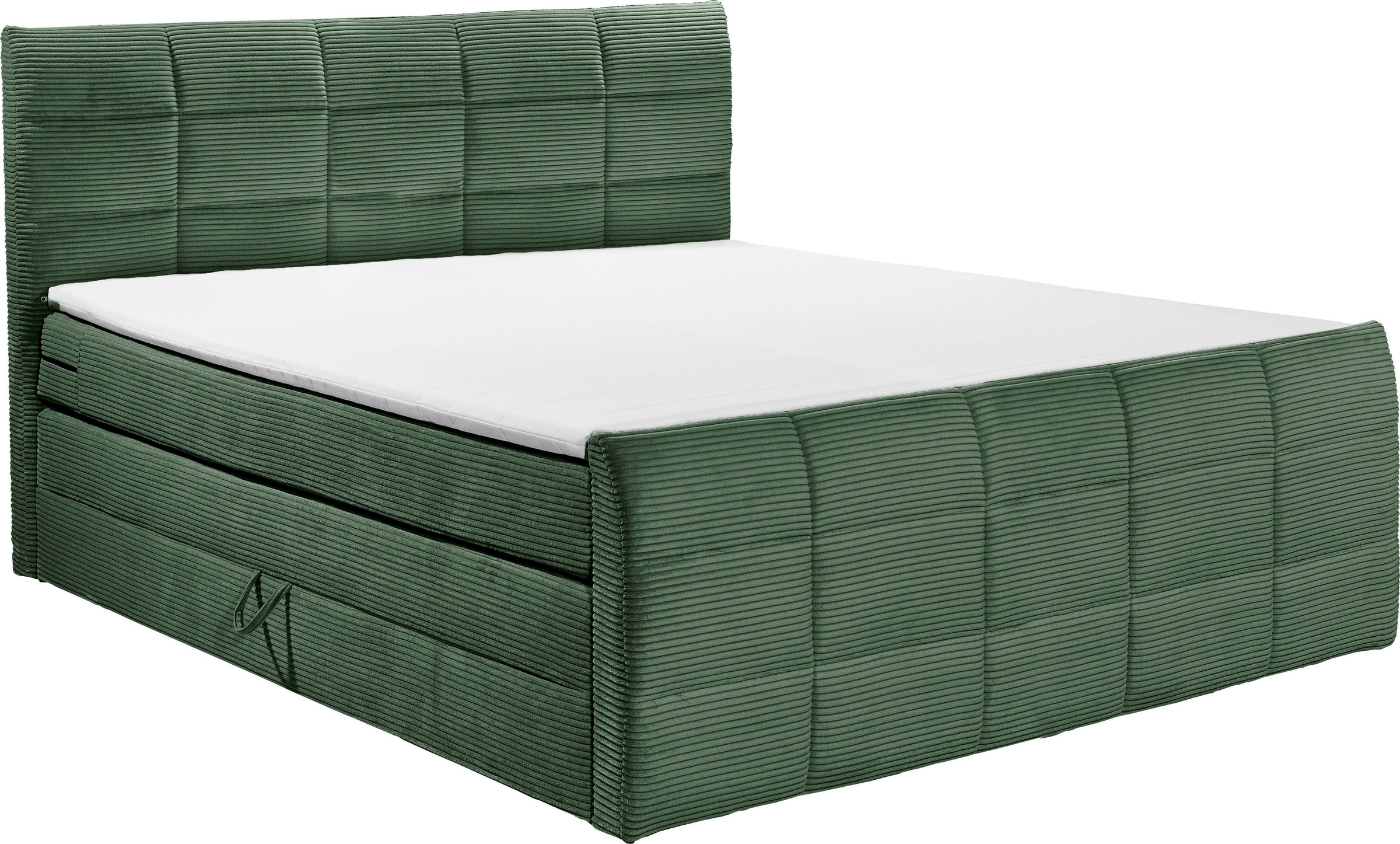 ED EXCITING DESIGN Boxspringbett »Bolivia«, harte Seite mit Kokosmatte, weiche Seite mit Filzabdeckung
