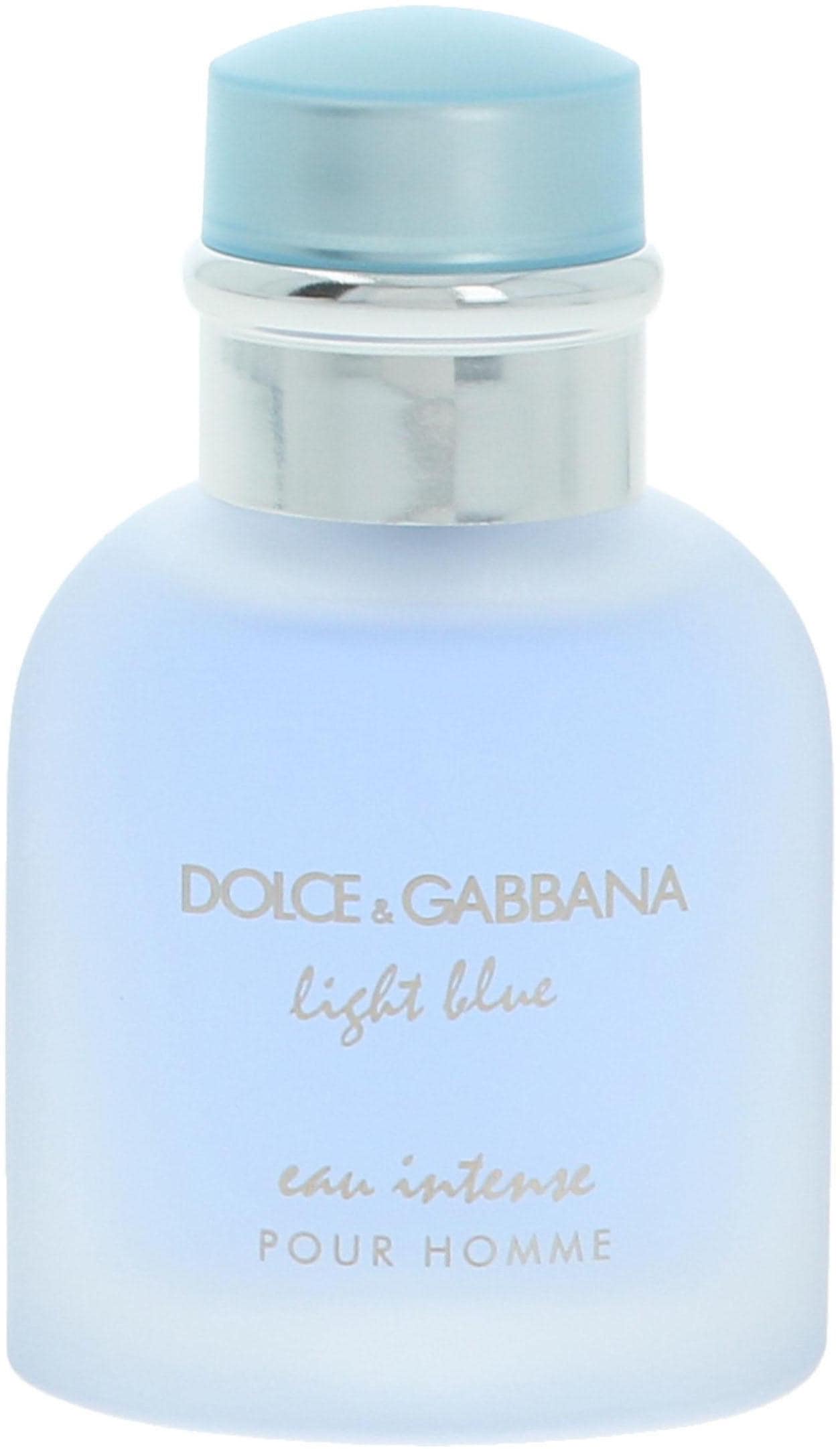 DOLCE & GABBANA Eau de Parfum »Light Blue Eau Intense«, Ein toller Männerduft