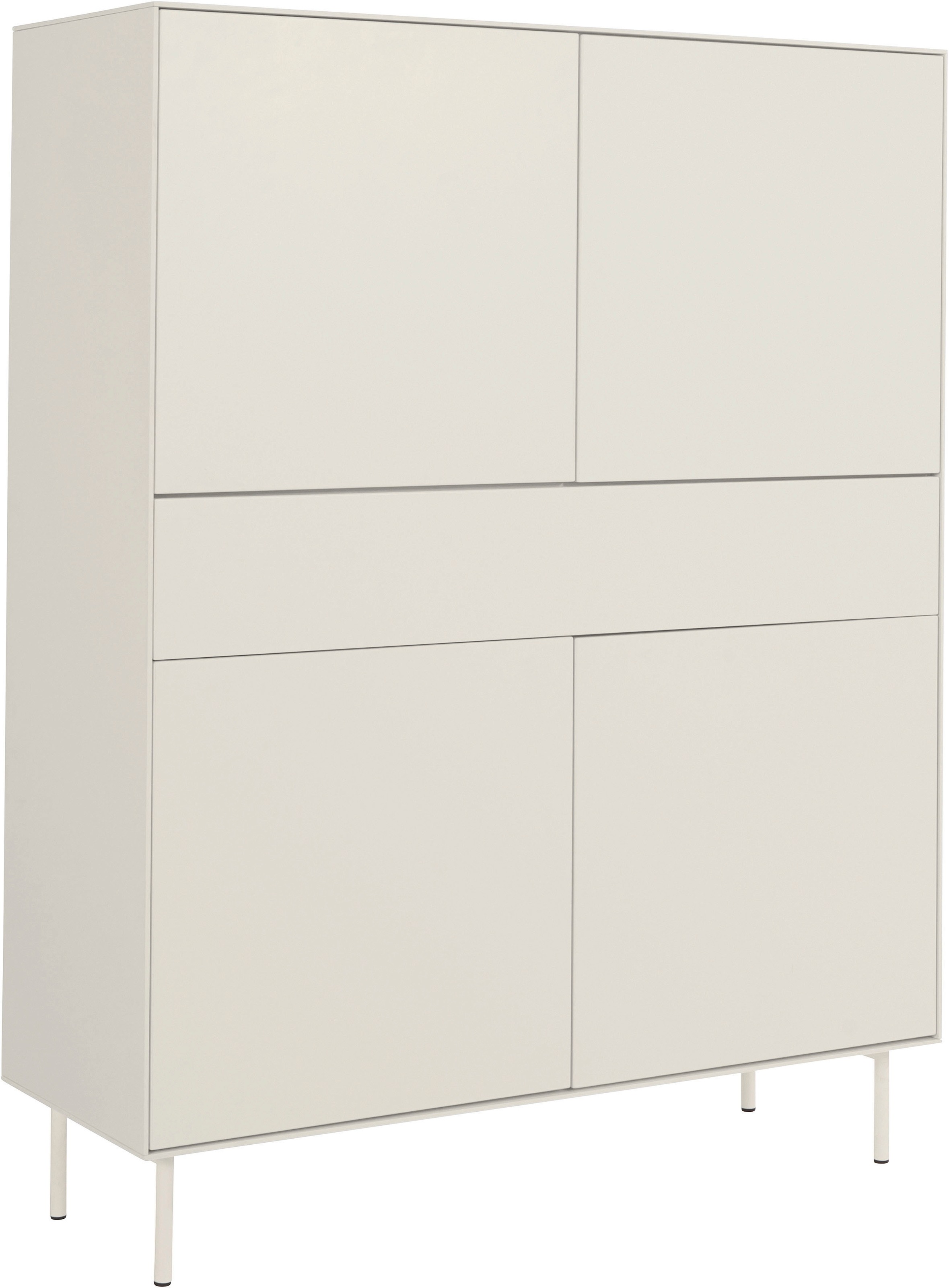 LeGer Home by Lena Gercke Highboard "Essentials", Höhe: 144cm, MDF lackiert günstig online kaufen