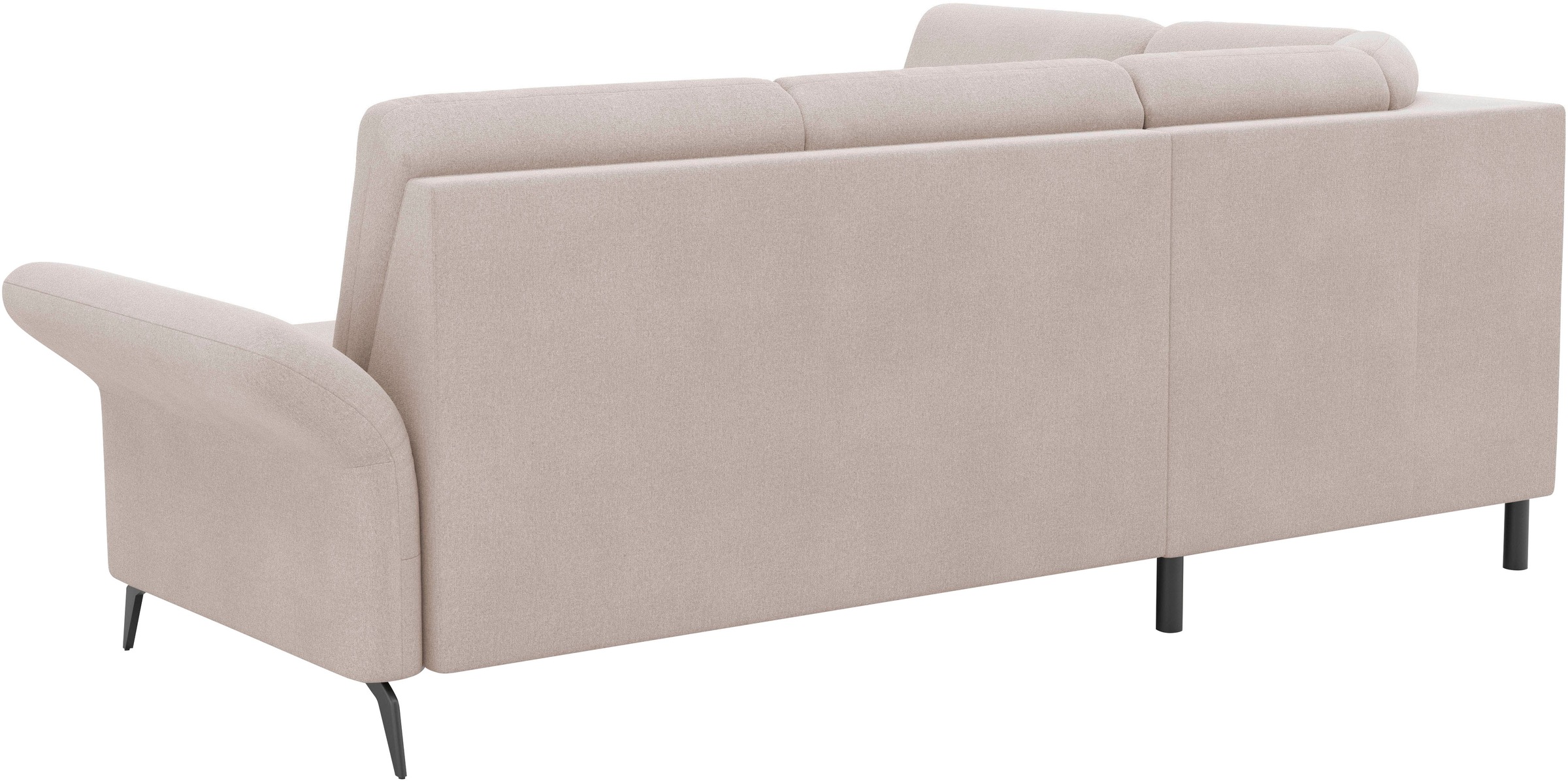 Home affaire Ecksofa »Rochelle«, optional: Armteilverstellung, klappbar, Bettkasen