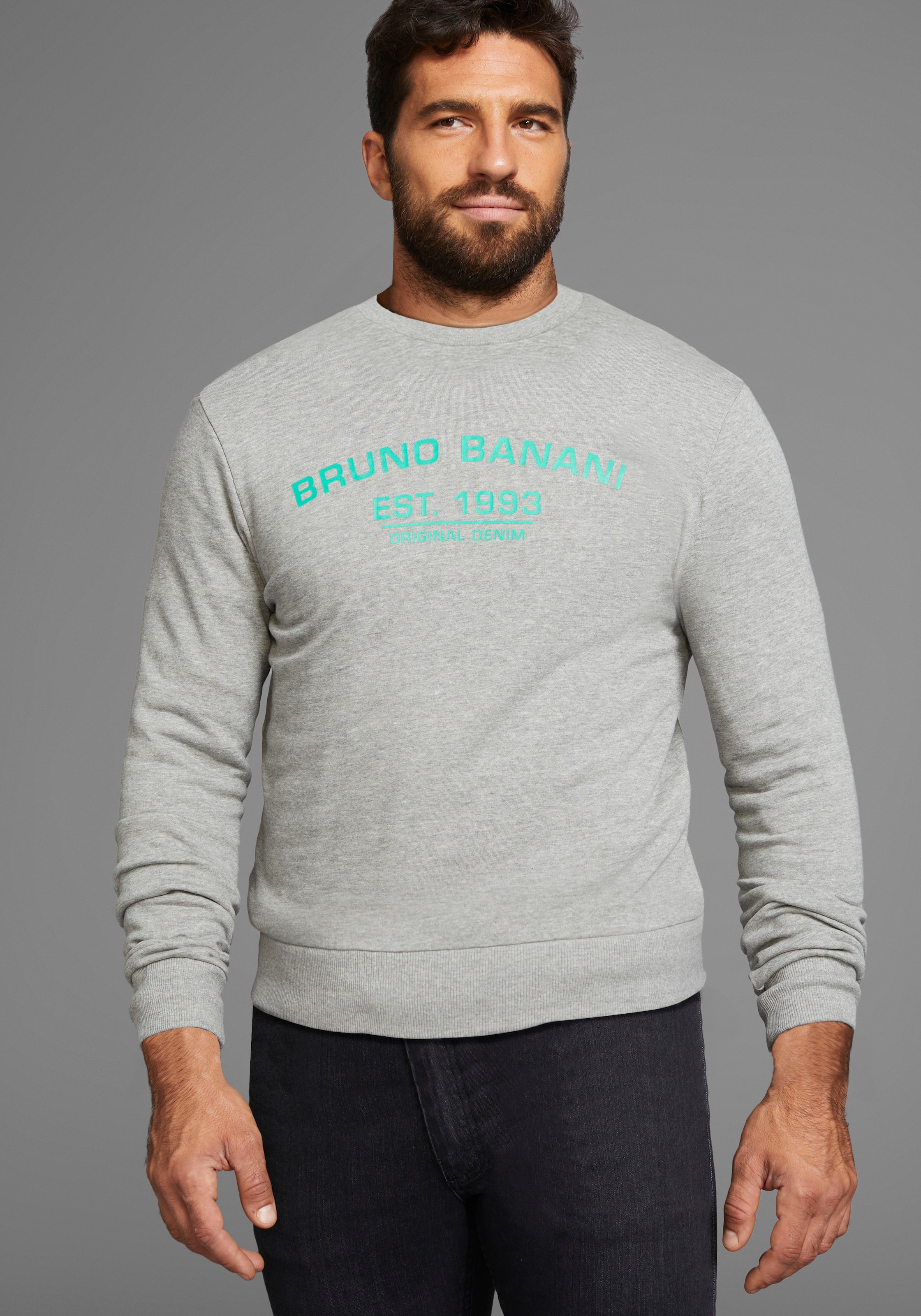 Bruno Banani Sweatshirt, mit Logoprint - NEUE KOLLEKTION günstig online kaufen