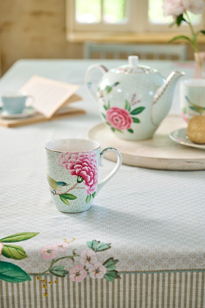 PiP Studio Becher »Blushing Birds«, (Set, 4 tlg.), Große Tassen im 4er-Set, Blushing Birds, 350 ml
