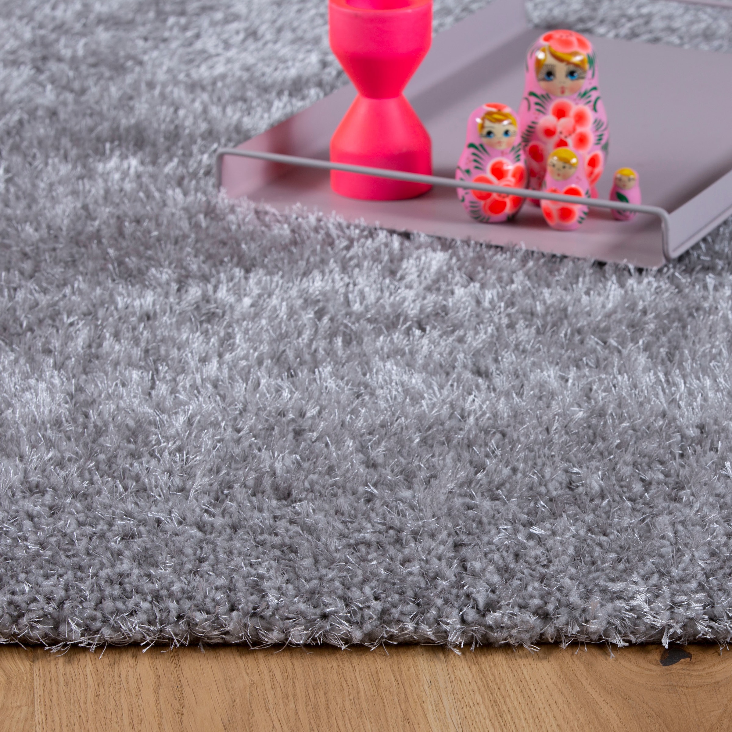 Obsession Hochflor-Teppich »My Emilia 250«, rechteckig, sehr weicher Flor, ideal im Wohnzimmer & Schlafzimmer