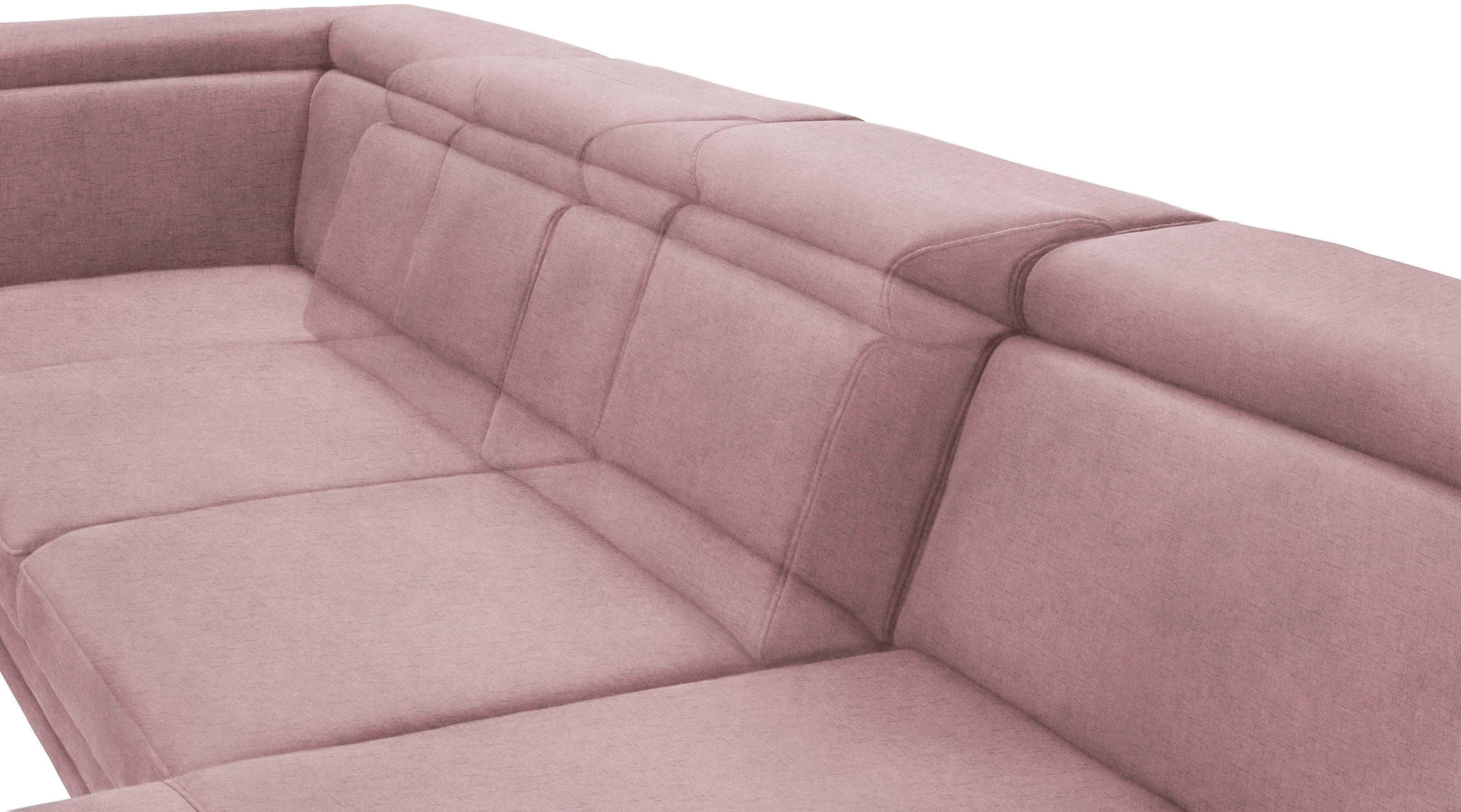 Thumbnail - sit&more Wohnlandschaft "Scorpio U-Form" inklusive Sitztiefenverstellung, mit Kopf- und Armteilverstellung