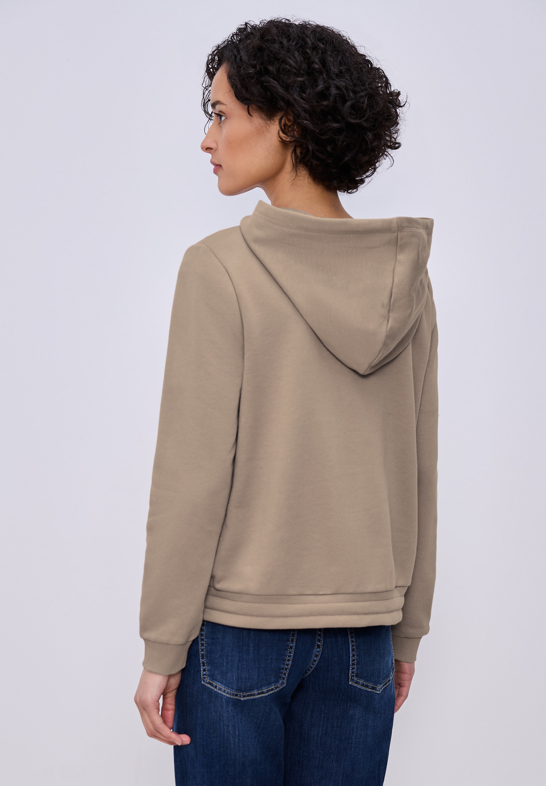 STREET ONE Sweatshirt , in Unifarbe
