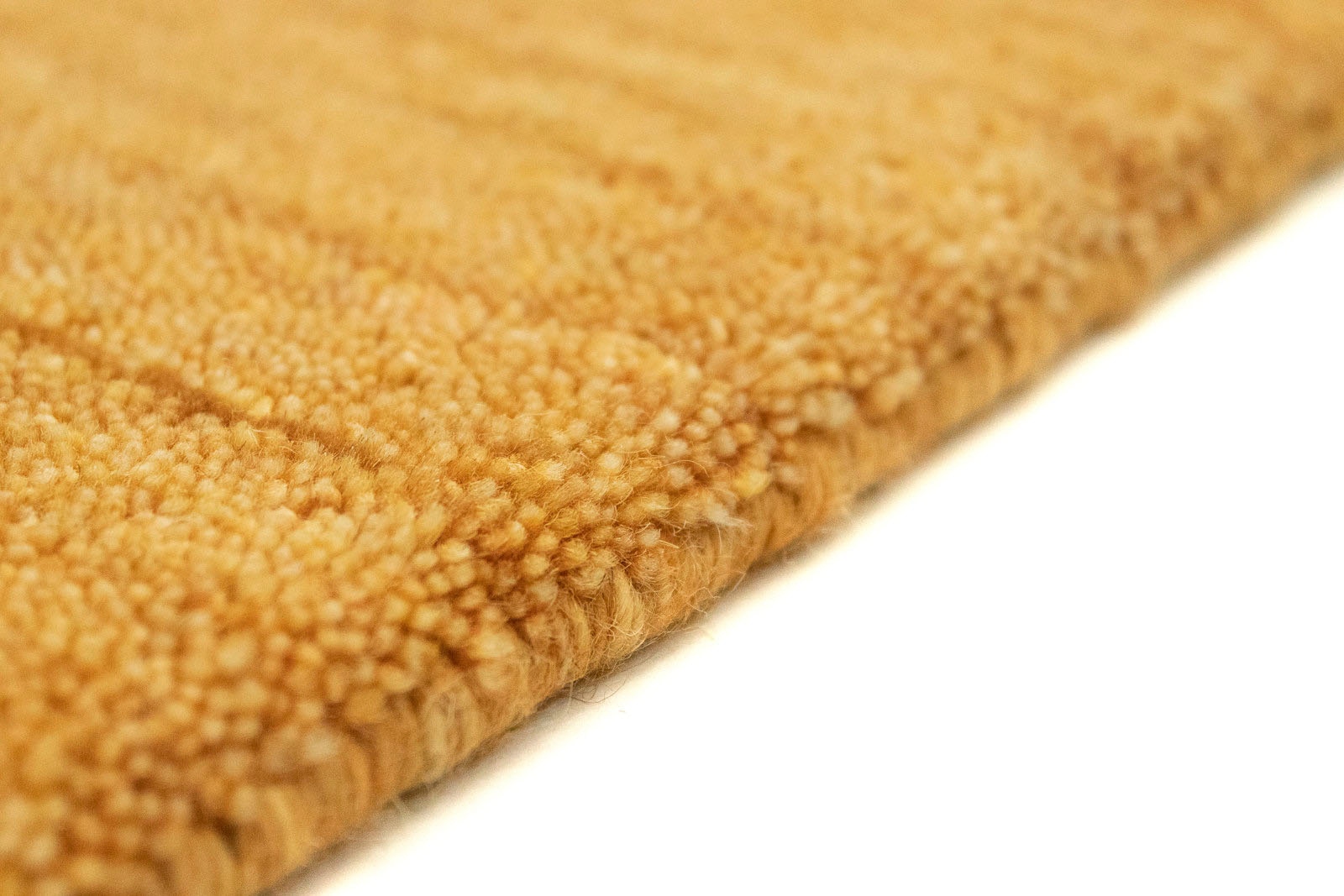 morgenland Wollteppich »Uni - Gabbeh Teppich - Softy«, rechteckig, 1,6 mm Höhe, Gabbeh Optik, Uni Farben, reine Wolle, sehr weicher Flor, Wohnzimmer