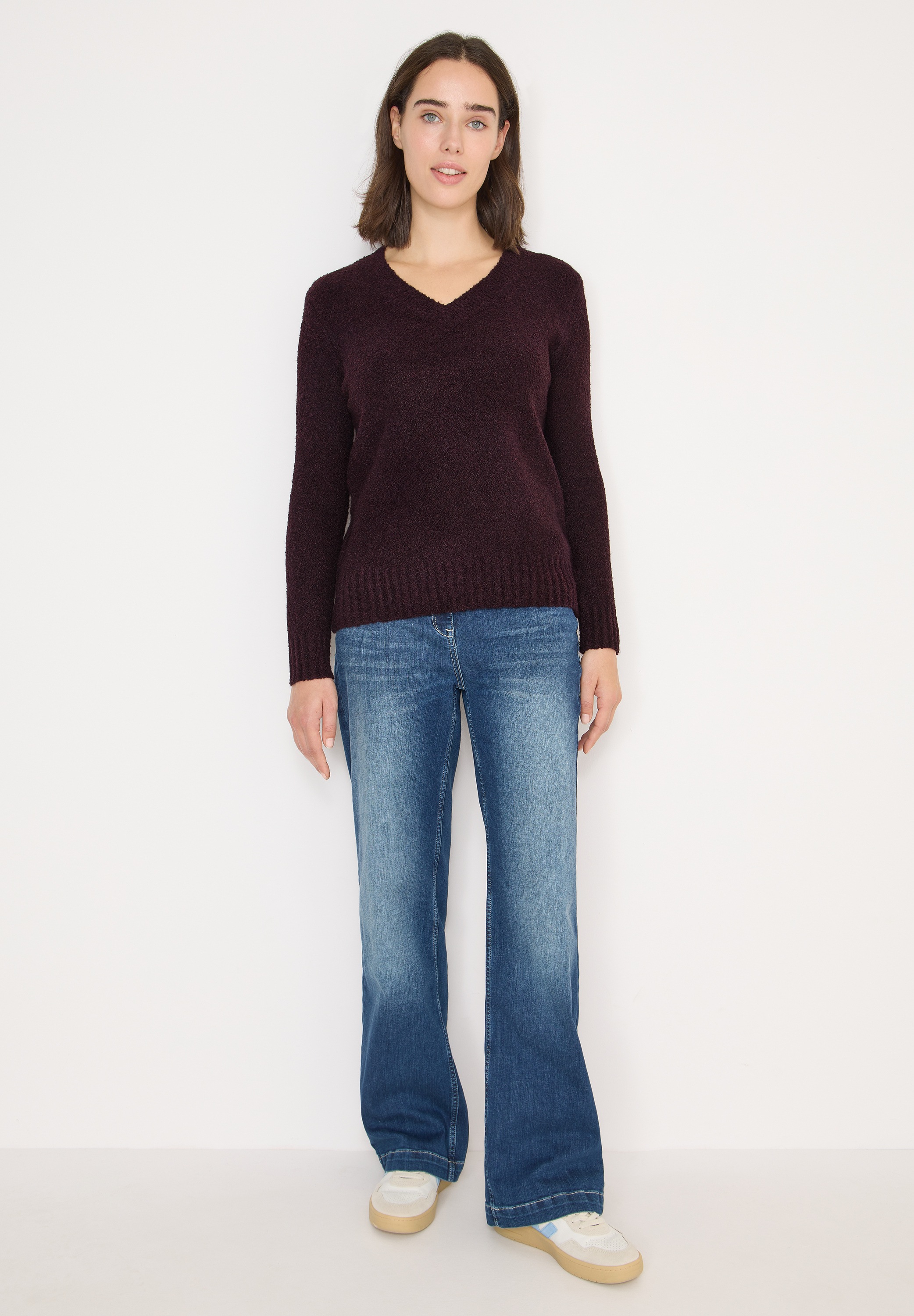 Cecil V-Ausschnitt-Pullover mit V-Ausschnitt