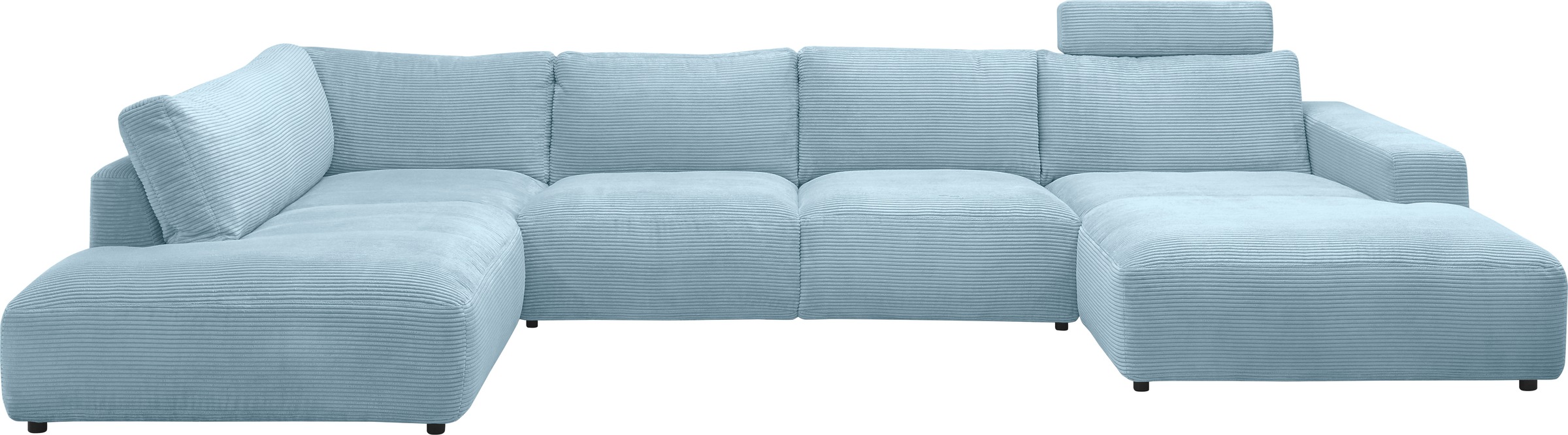 Musterring Wohnlandschaft "Lucia U-Form" Verschiedene Farben, Cord-Bezug, G günstig online kaufen